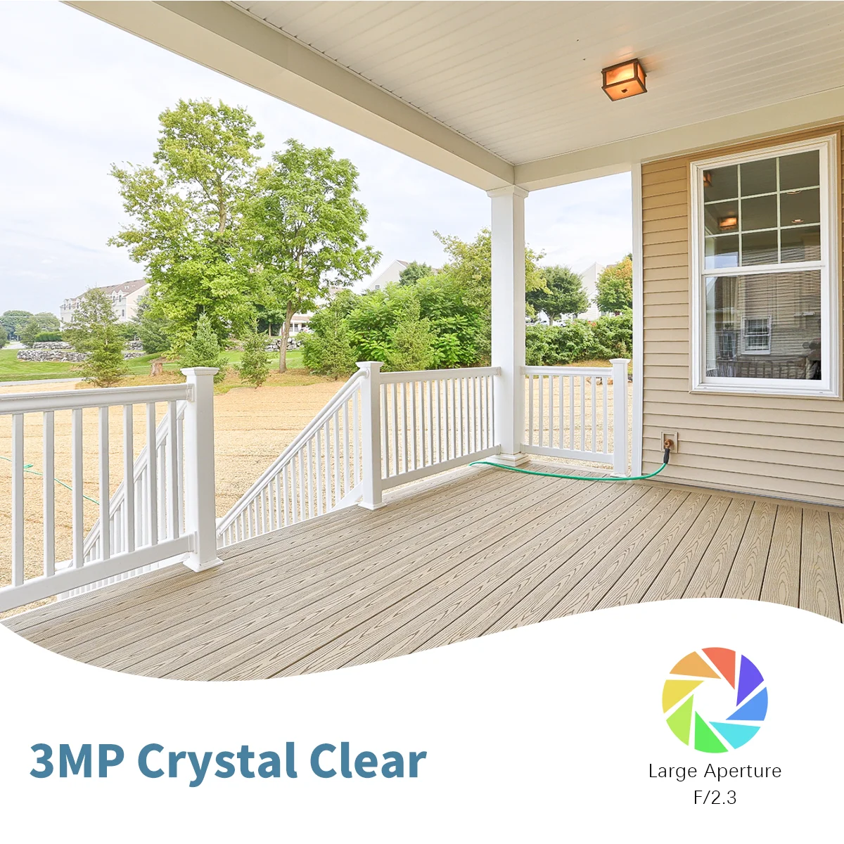 《100 ft Night Vision & Dual Antennas》OHWOAI 3MP Wireless Outdoor Security Camera System with NVR. - Image 4