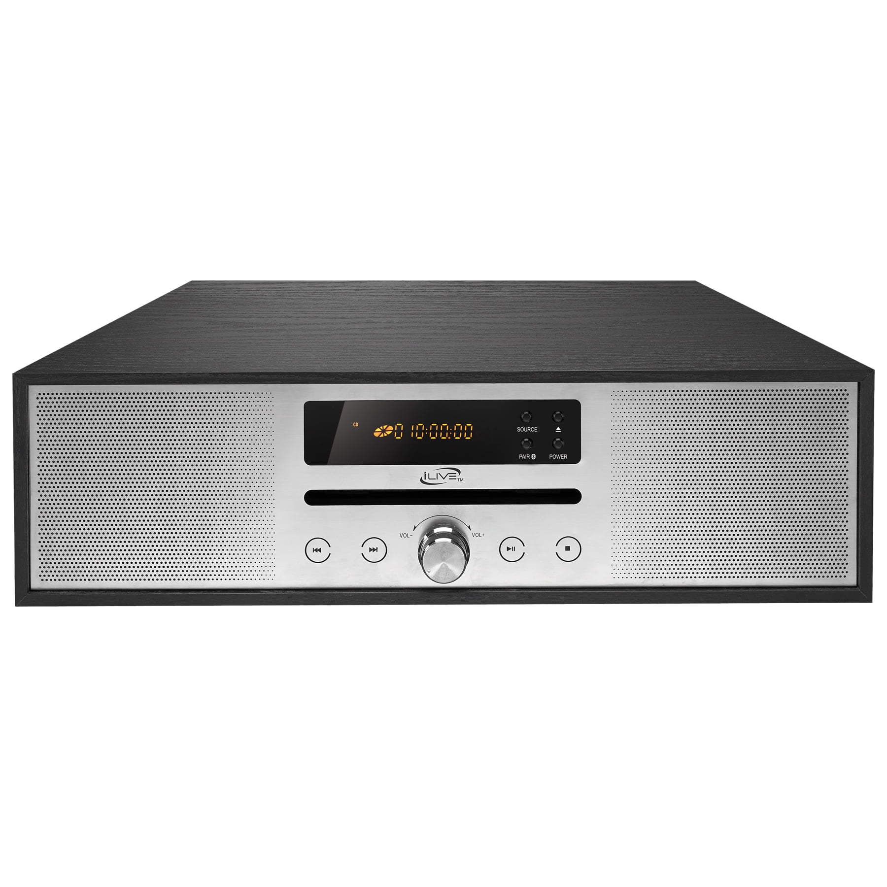 iLive V 5.0 Bluetooth Home Music Speaker System, IHB340B, Black/Silver - Image 6