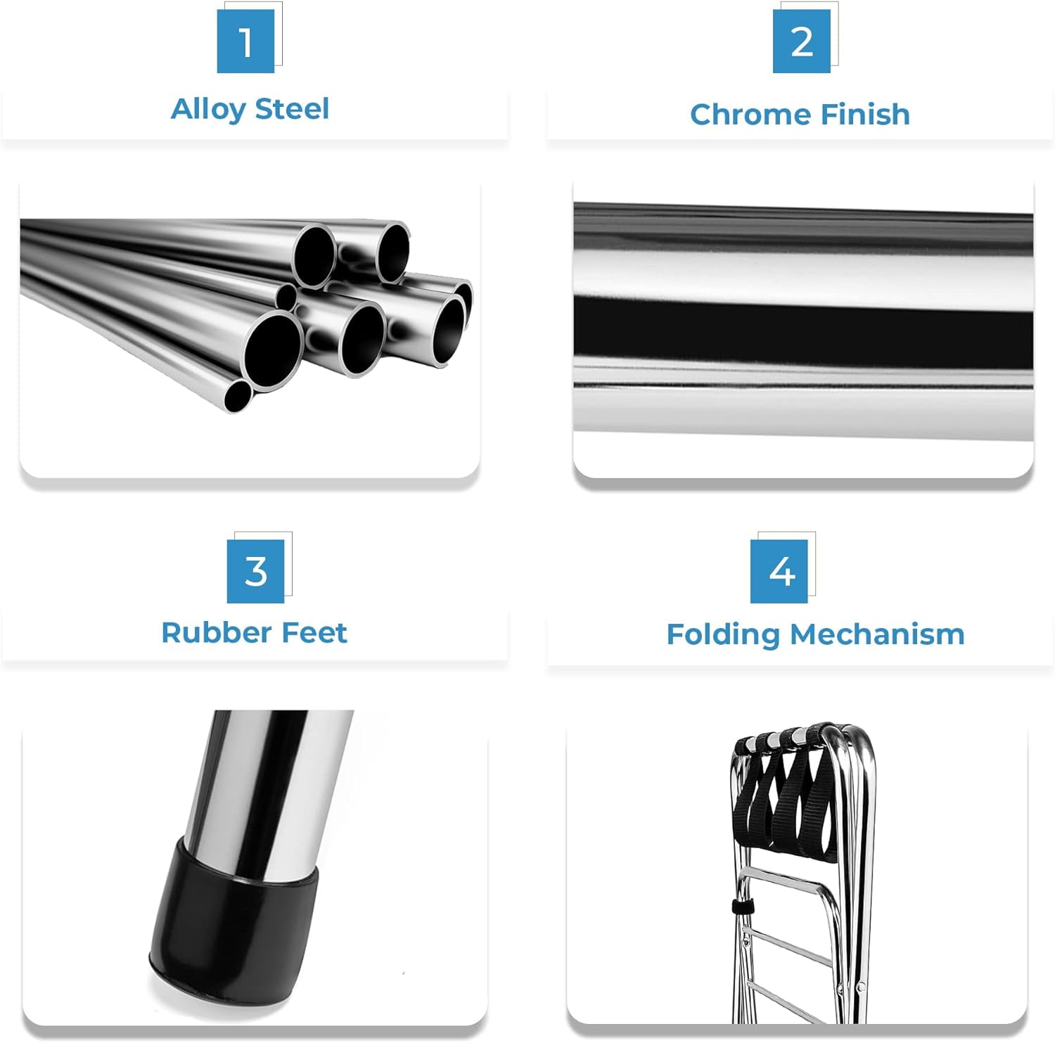 2- Shelf Luggage Rack 1PK - Image 7