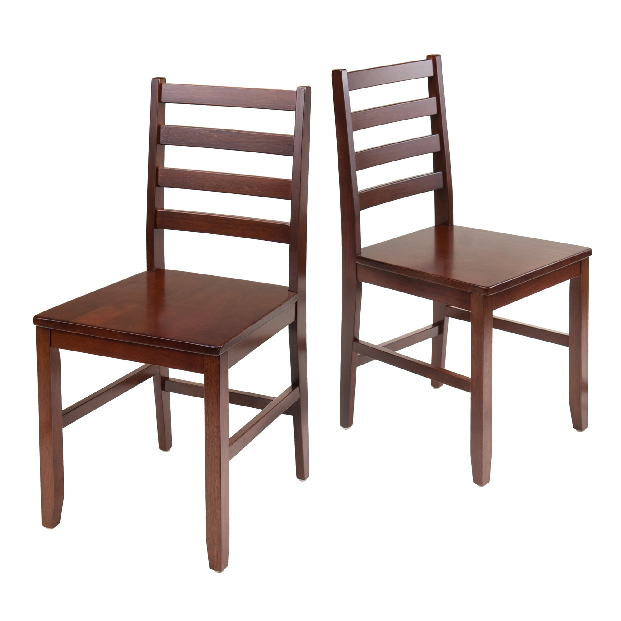 Winsome 3-Piece Transitional Wood Alamo Dining Furniture Set, Walnut - Image 3