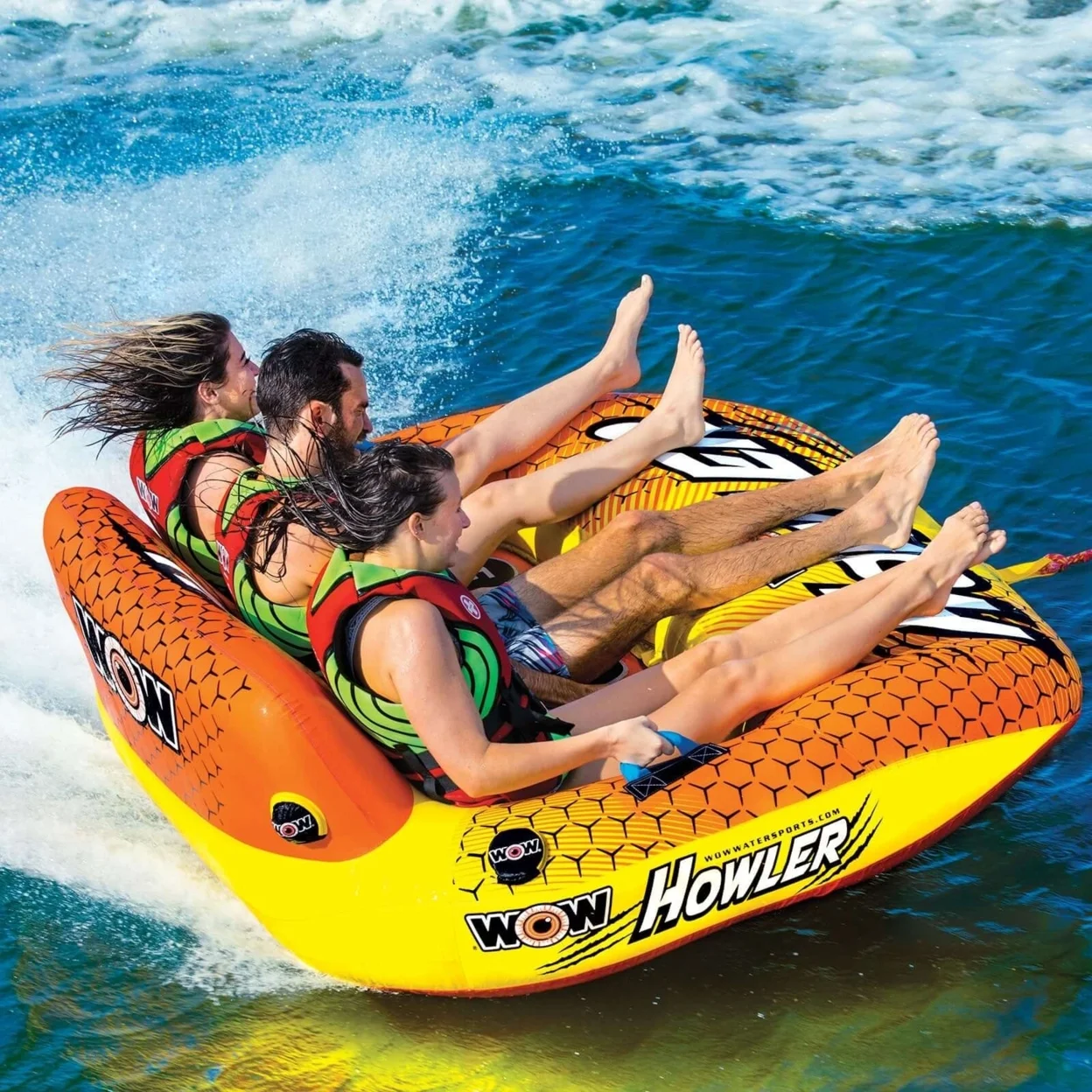 WOW World of Watersports Howler 3 person Towable (20-1050), Ages 12+ - Image 3