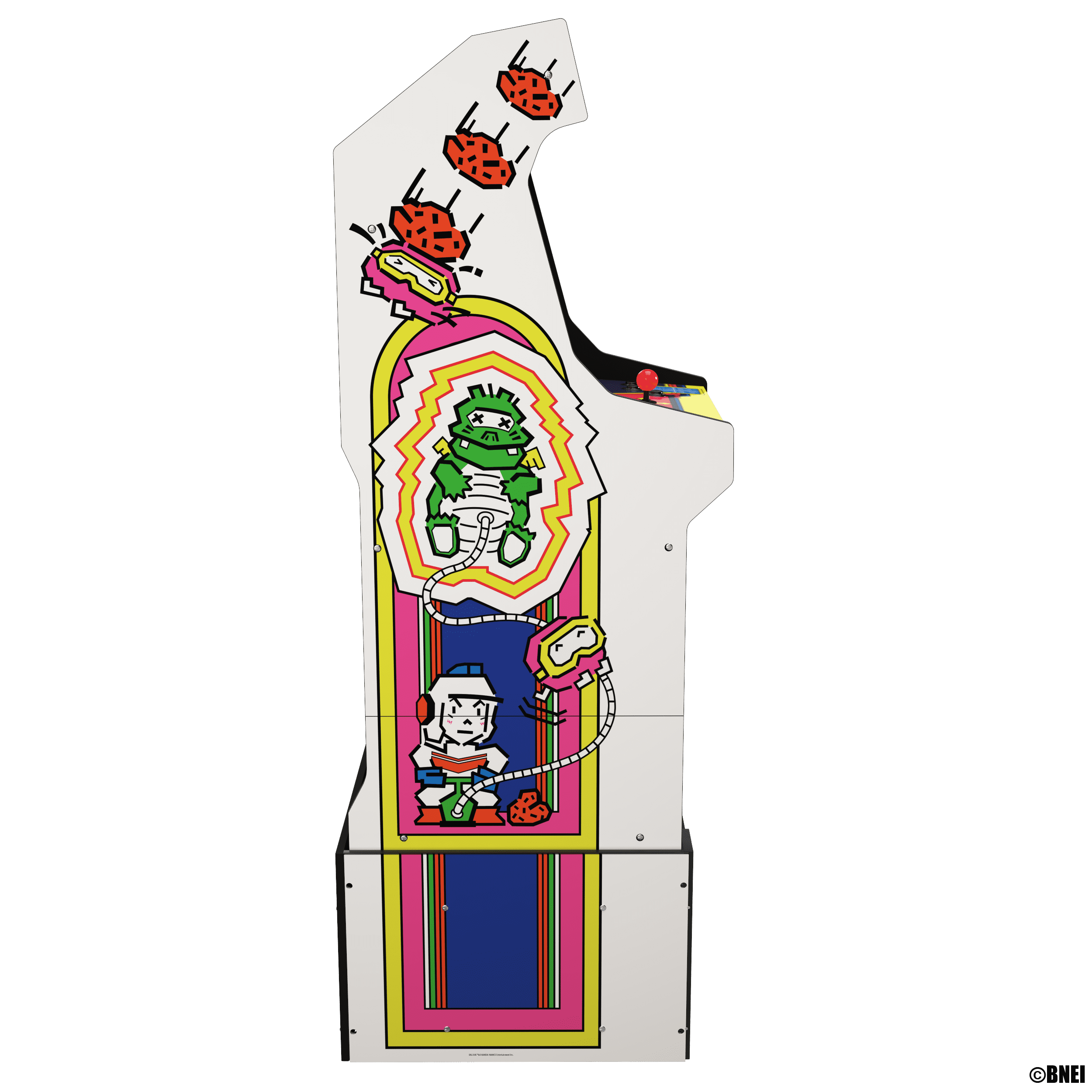 Arcade1Up Dig Dug Bandai Namco Legacy Edition Arcade with Riser and Light-Up Marquee - Image 5