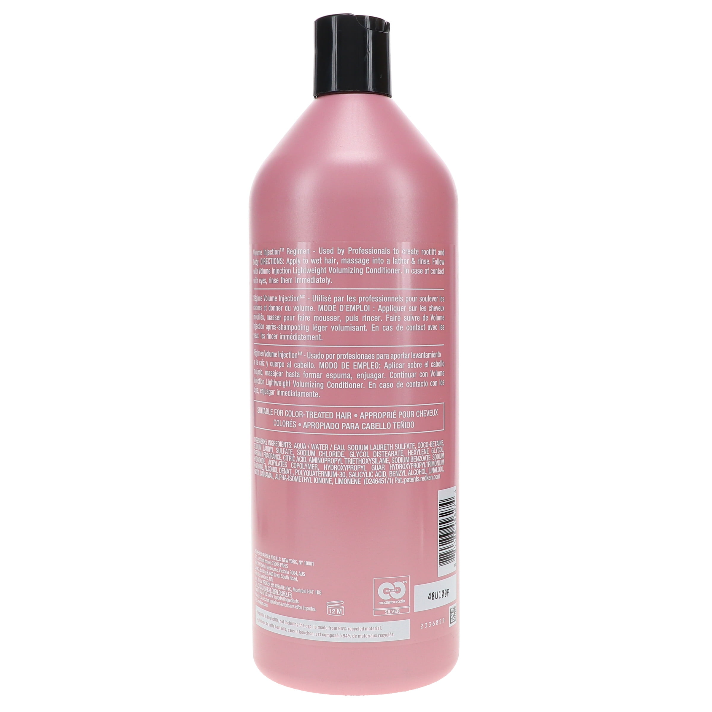 Redken Volume Injection Lifting Shampoo, 33.8 oz - Image 8