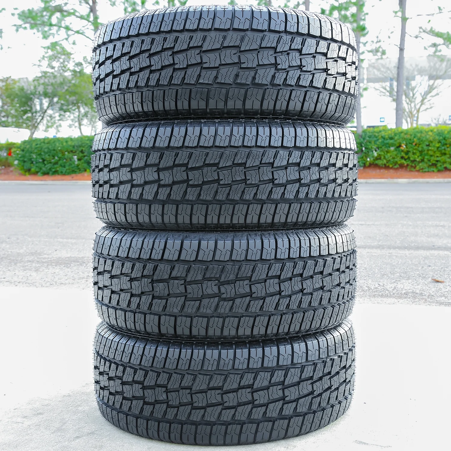 Tire Landgolden LGT57 A/T LT 275/55R20 Load E 10 Ply AT All Terrain Fits: 2018 Chevrolet Silverado 1500 High Country, 2014-16 Chevrolet Silverado 1500 High Country - Image 3