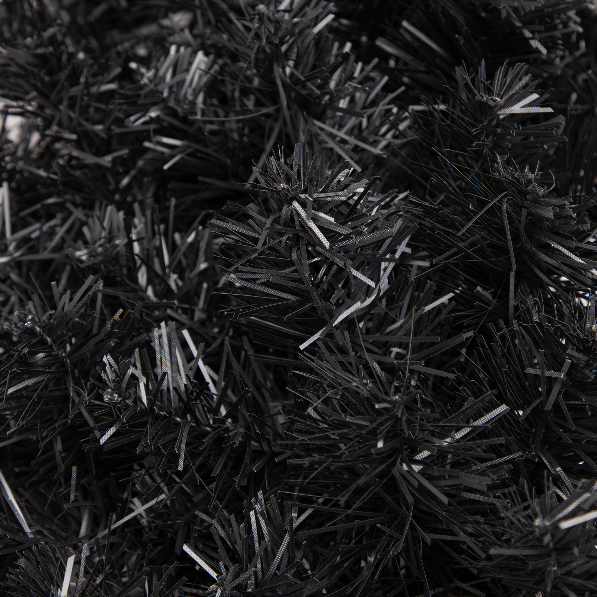 Northlight Colorado Spruce Artificial Halloween Wreath - 36" - Black - Unlit - Image 5