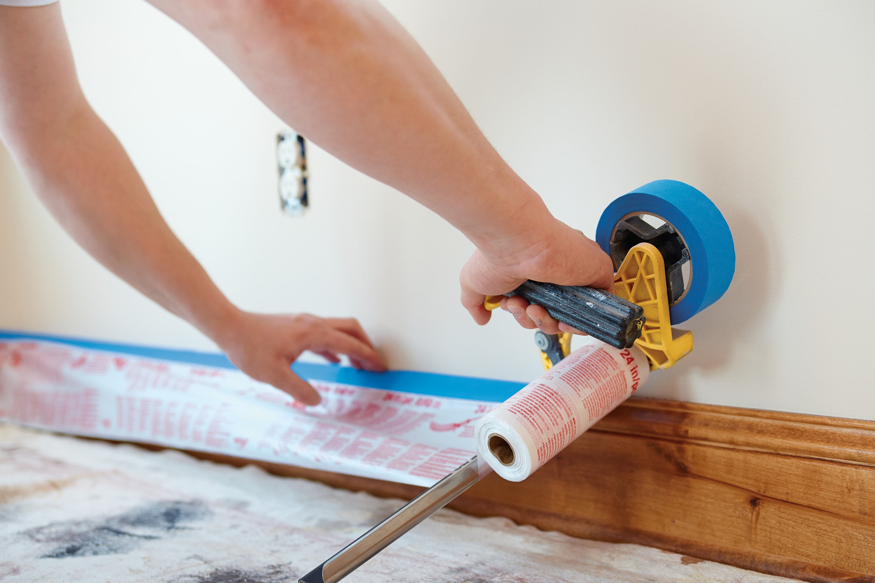 3M Hand-Masker Film and Painter's Tape Dispenser, M3000, 11.1 in. x 9.3 in. x 4.6 in. - Image 6