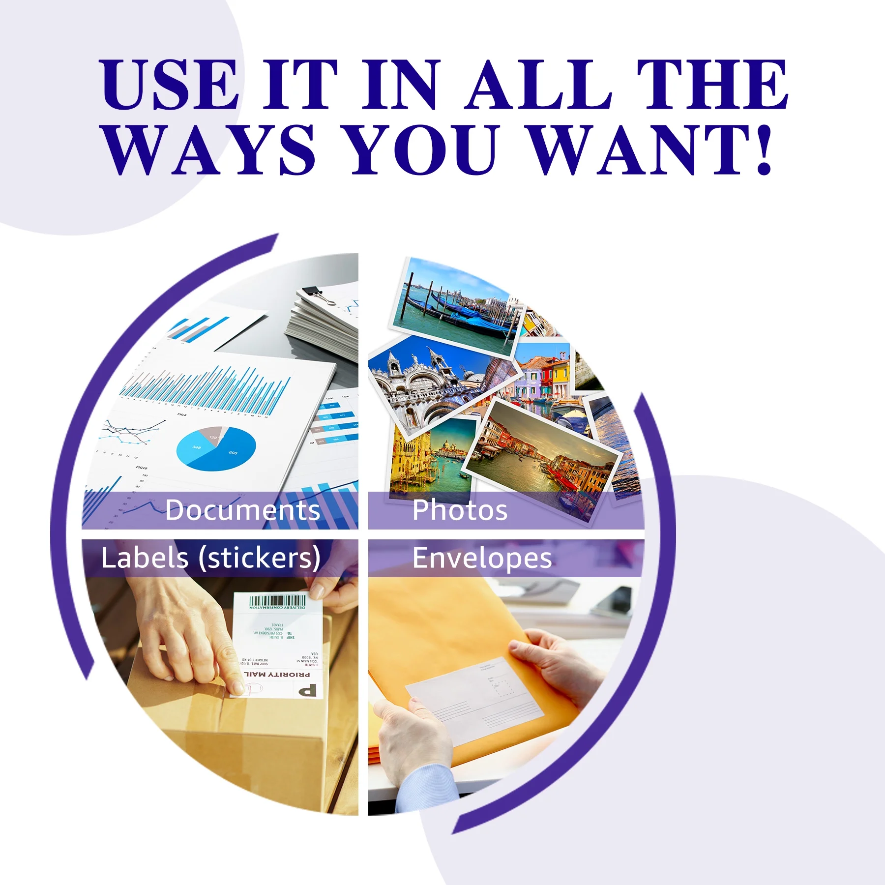 206A W2110A Toner Compatible for HP 206A W2110A Toner Cartridge for Color Pro MFP M283fdw M283cdw M255dw Printer,Black Cyan Magenta Yellow,4 Pack(No Chip) - Image 10