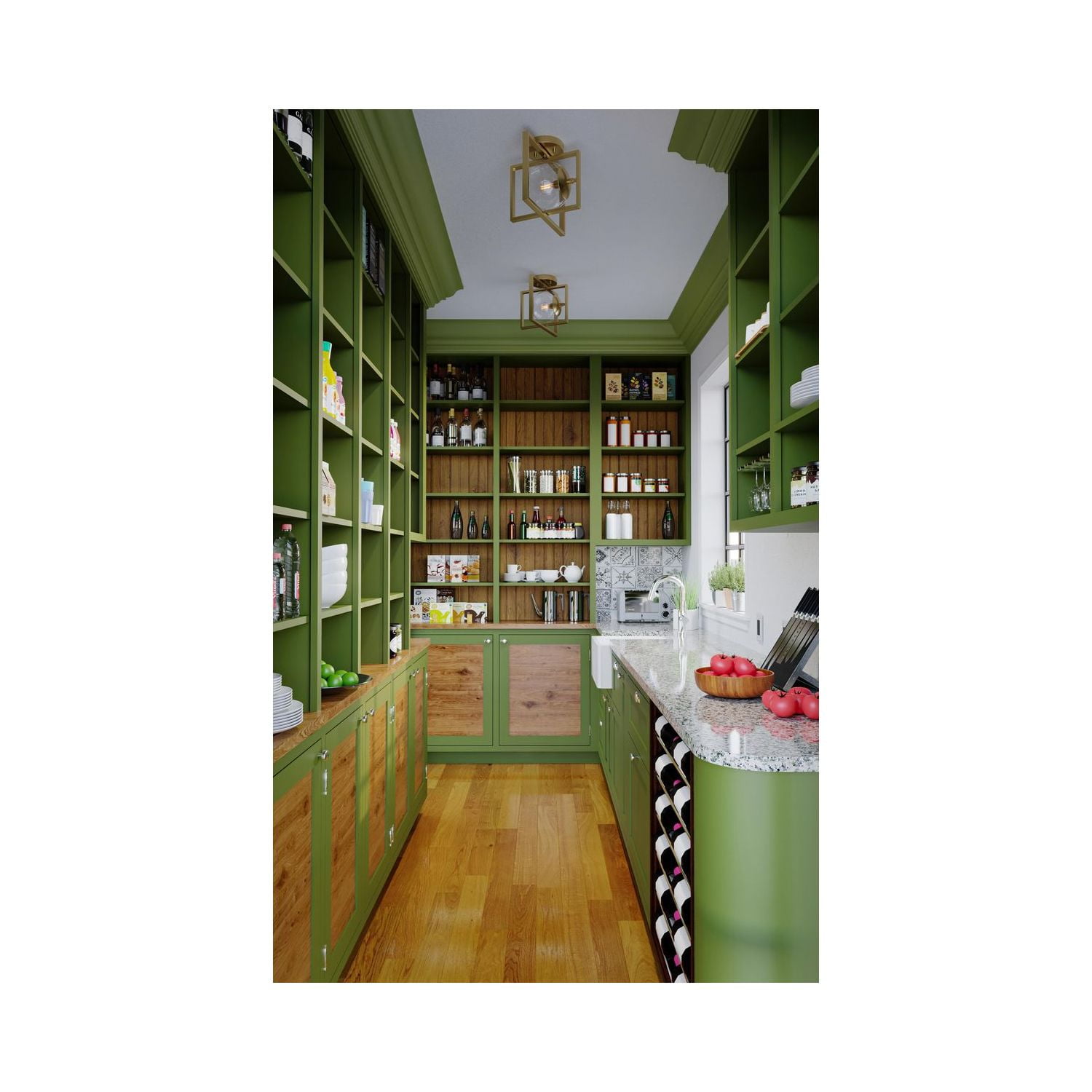 Atwell Collection 10" One-Light Mid-Century Modern Brushed Bronze Clear Glass Semi-Flush Mount Light - Image 11