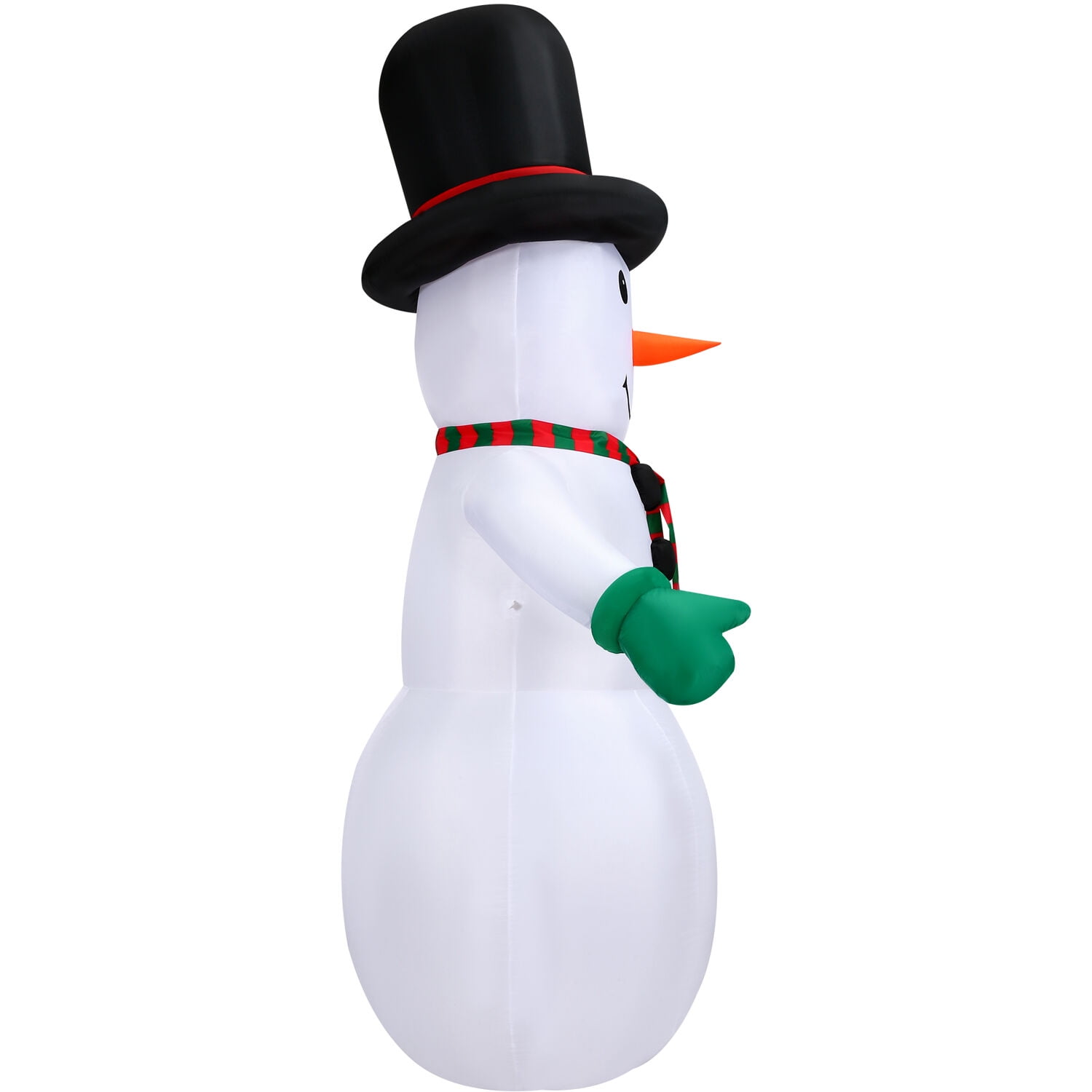 Fraser Hill Farm 10-Ft. Pre-Lit Inflatable Snowman, FHFSNWM101-L - Image 11