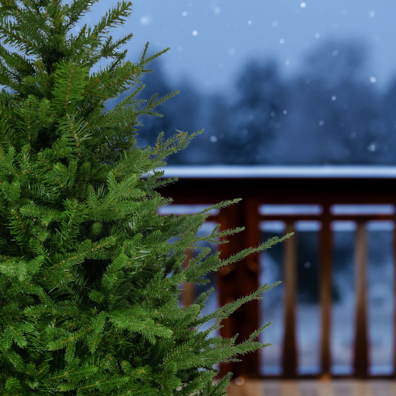 Fraser Hill Farm 3.0-Ft Andirondack Potted Christmas Tree Décor, FFAD036P-0GR - Image 9