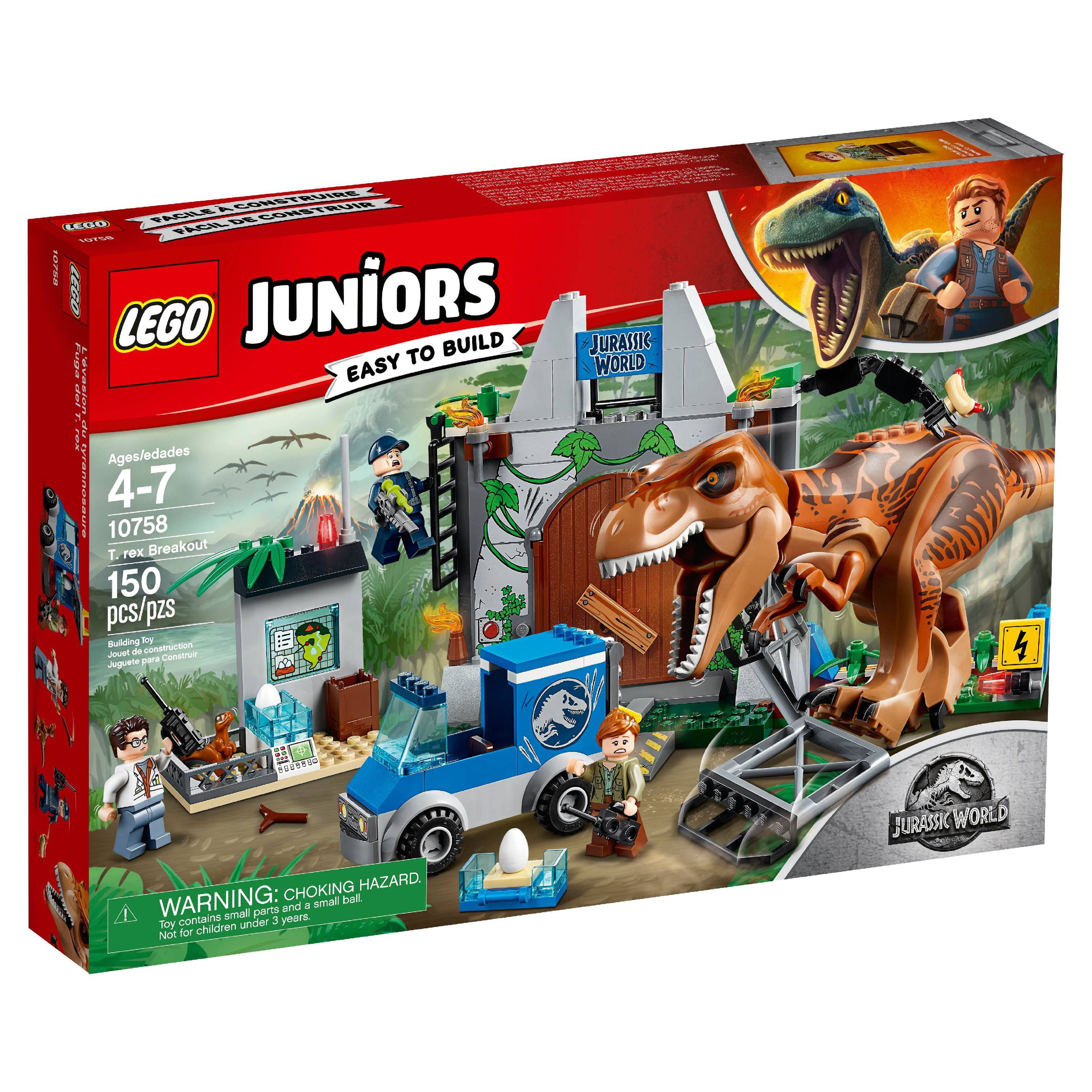 LEGO Juniors Jurassic World T. Rex Breakout 10758 (150 Pieces) - Image 5