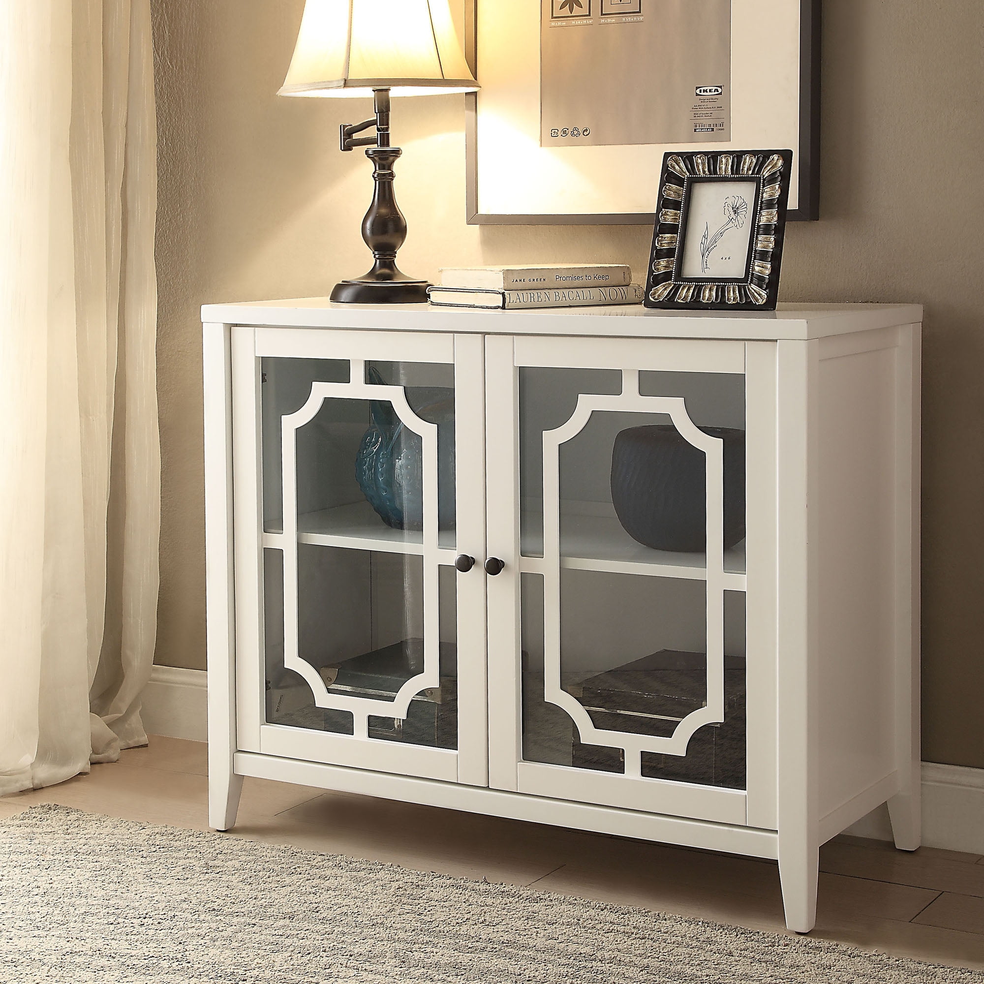 ACME Krisa Console Table, White - Image 4