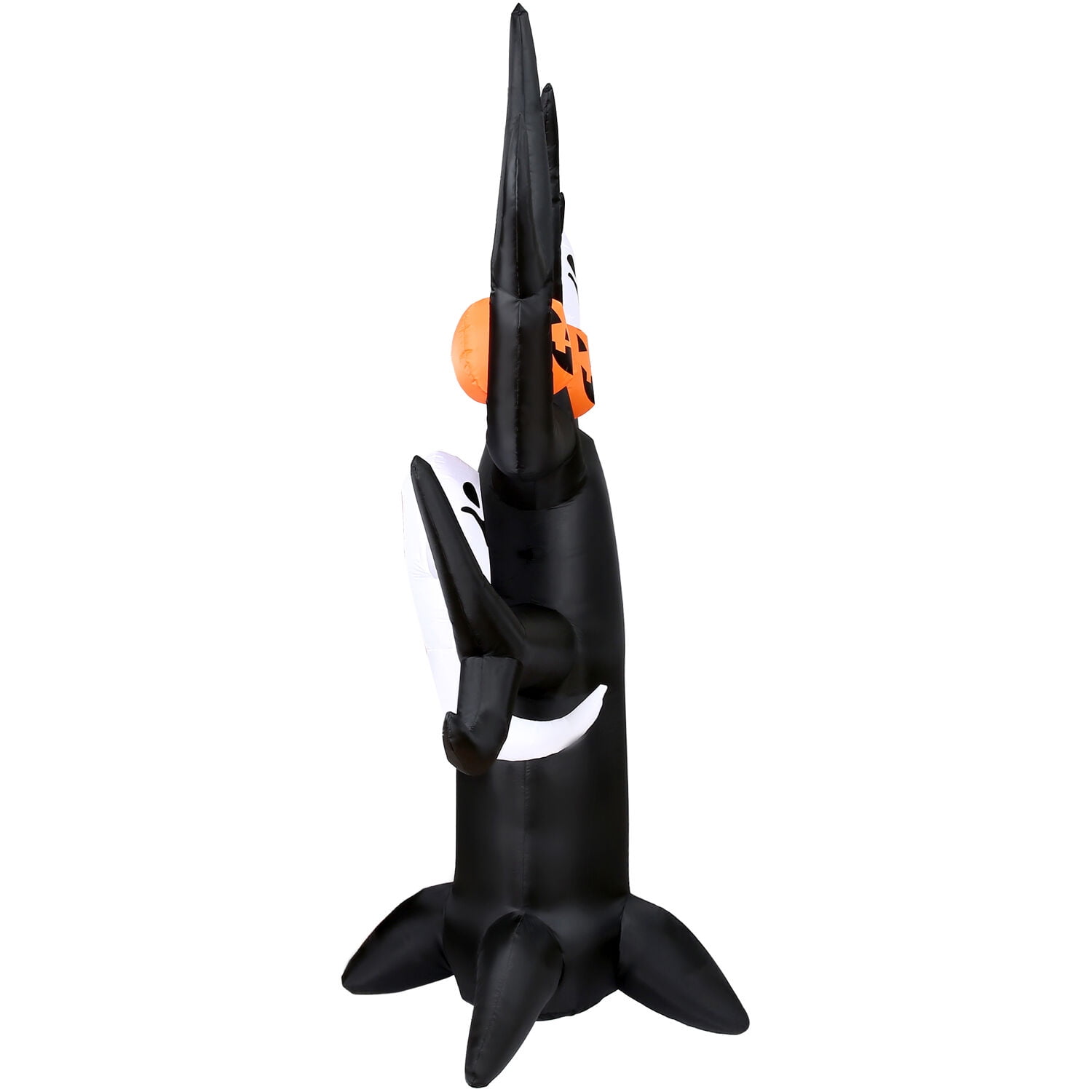 Haunted Hill Farm 8 ft Pre-Lit Inflatable Spooky Tree with Ghosts and Pumpkins, HISPKYTREE081-L - Image 3