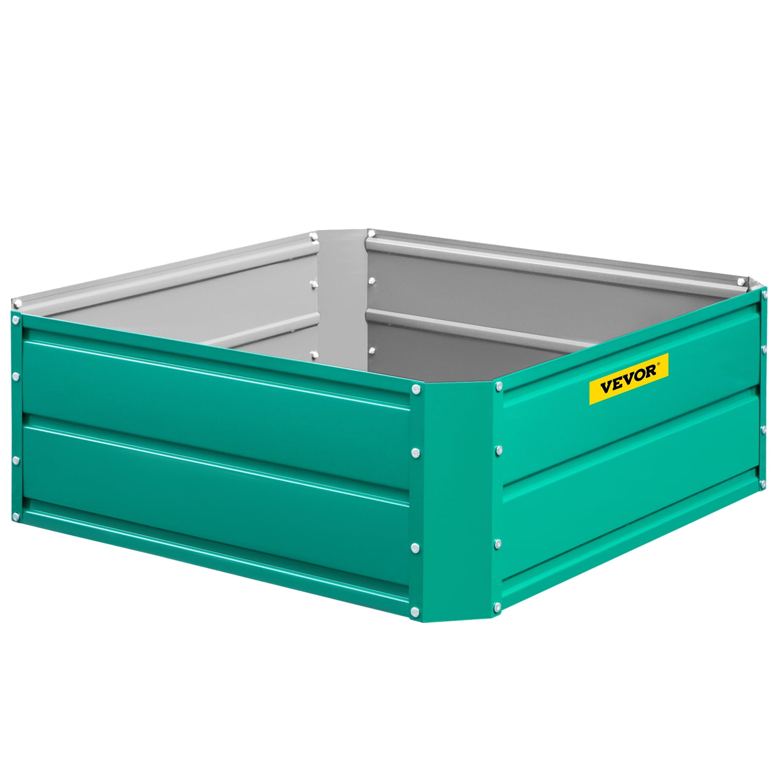 VEVORbrand Raised Metal Garden Bed, 32"x32"x12" Steel Garden Bed Square Garden Planter Box, Steel Raised Garden Bed Kit, Compost Garden Bed for Outdoor - Image 5