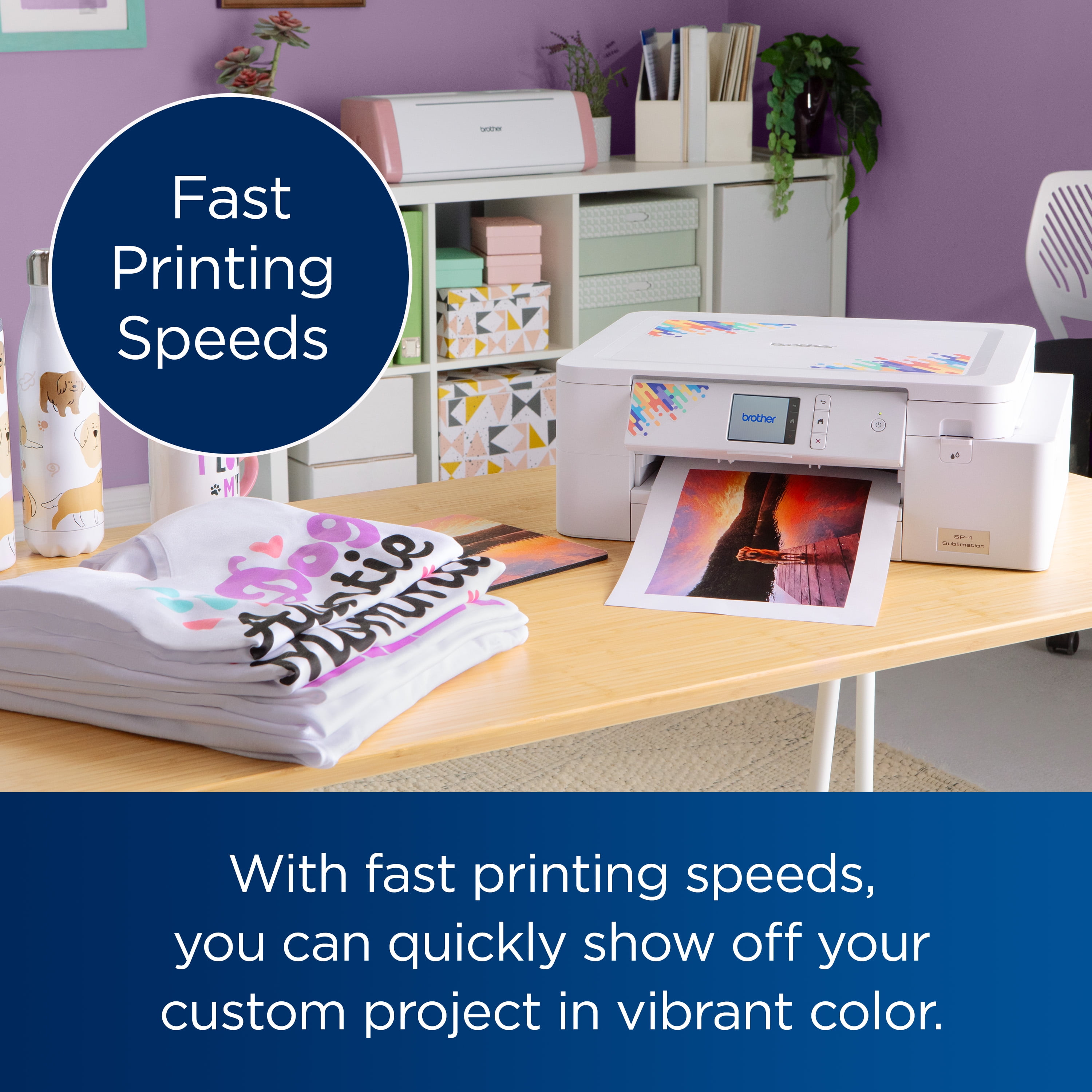 Brother SP1 High-Quality Wireless Sublimation Printer with Paper & Full-Size Inks - Image 15