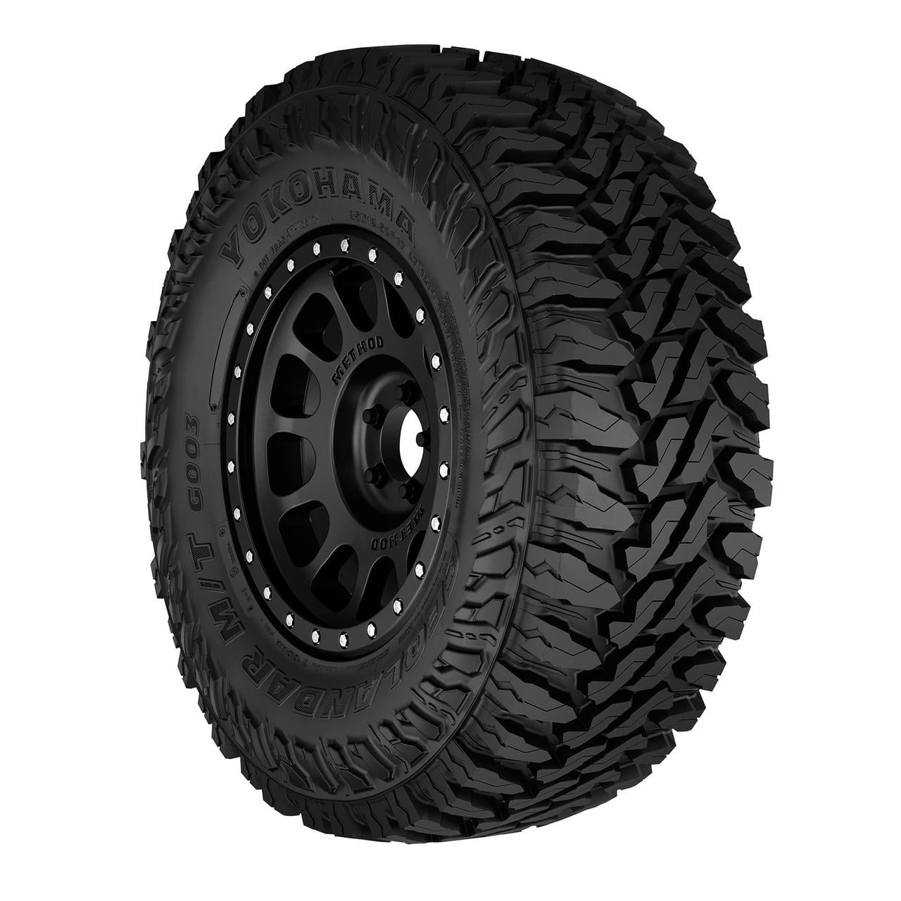Yokohama Geolandar M/T G003 Mud Terrain LT275/55R20 120/117Q E Light Truck Tire - Image 6