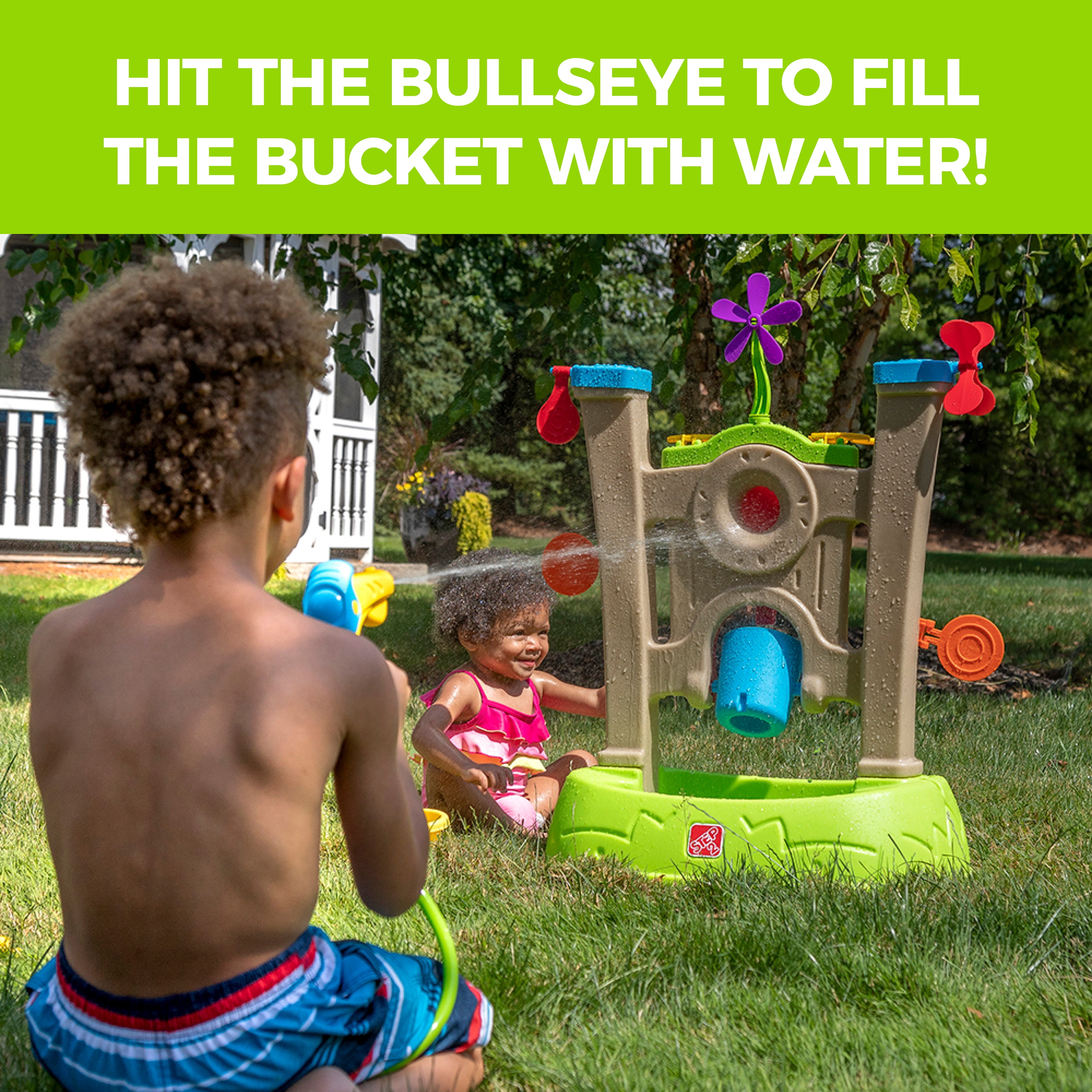 Step2 Waterpark Arcade Plastic Water Table for Toddlers - Image 5