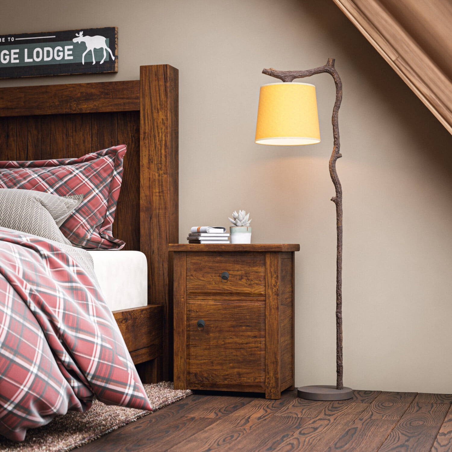 Overhang Floor Lamp - Bronze - Image 6