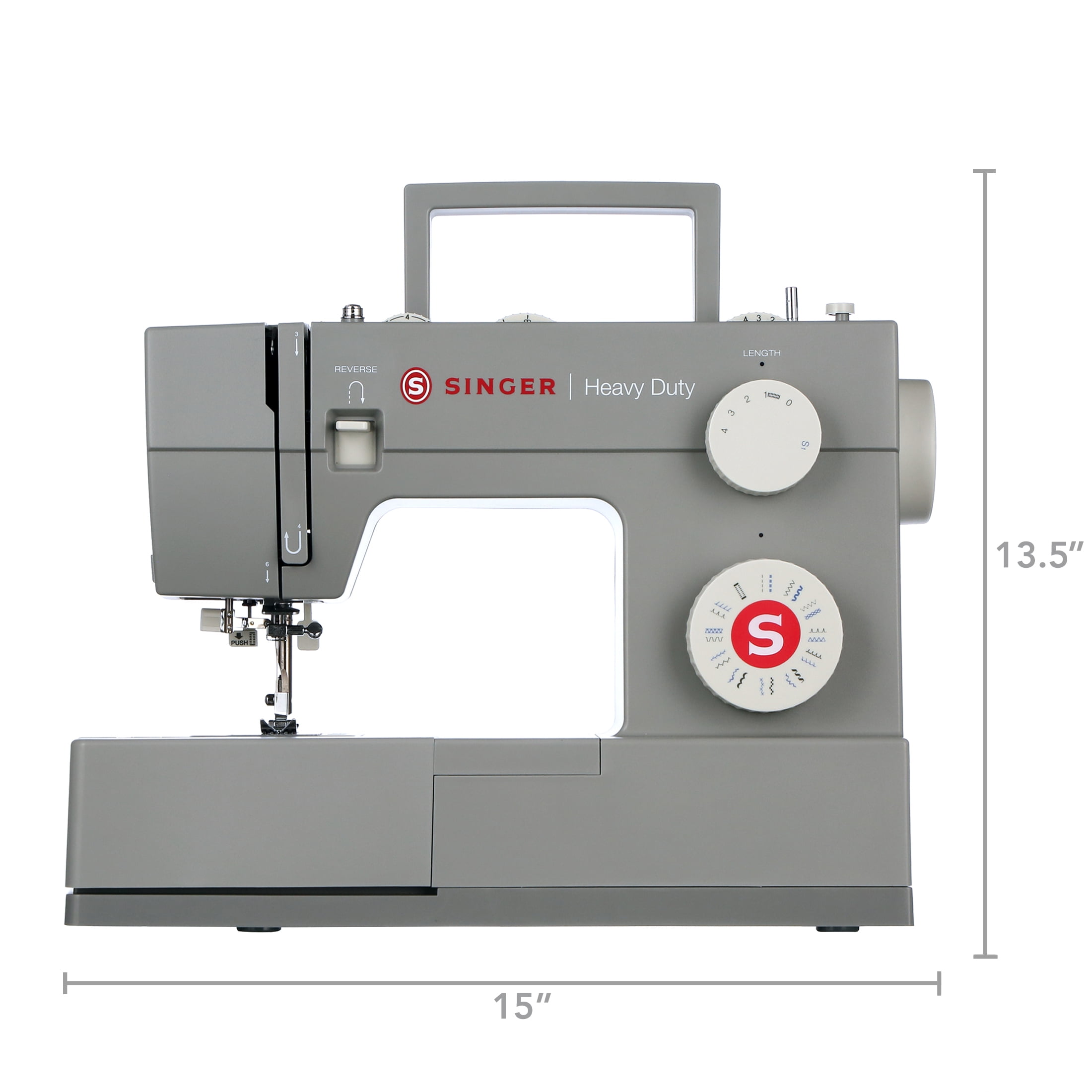 SINGER Heavy Duty 44S Sewing Machine with Accessories, 23 Built in Stiches deliver 97 Stitch Applications, 1100 Stitches/min, Powerful Performance, Great for All Projects & Fabrics - Image 13