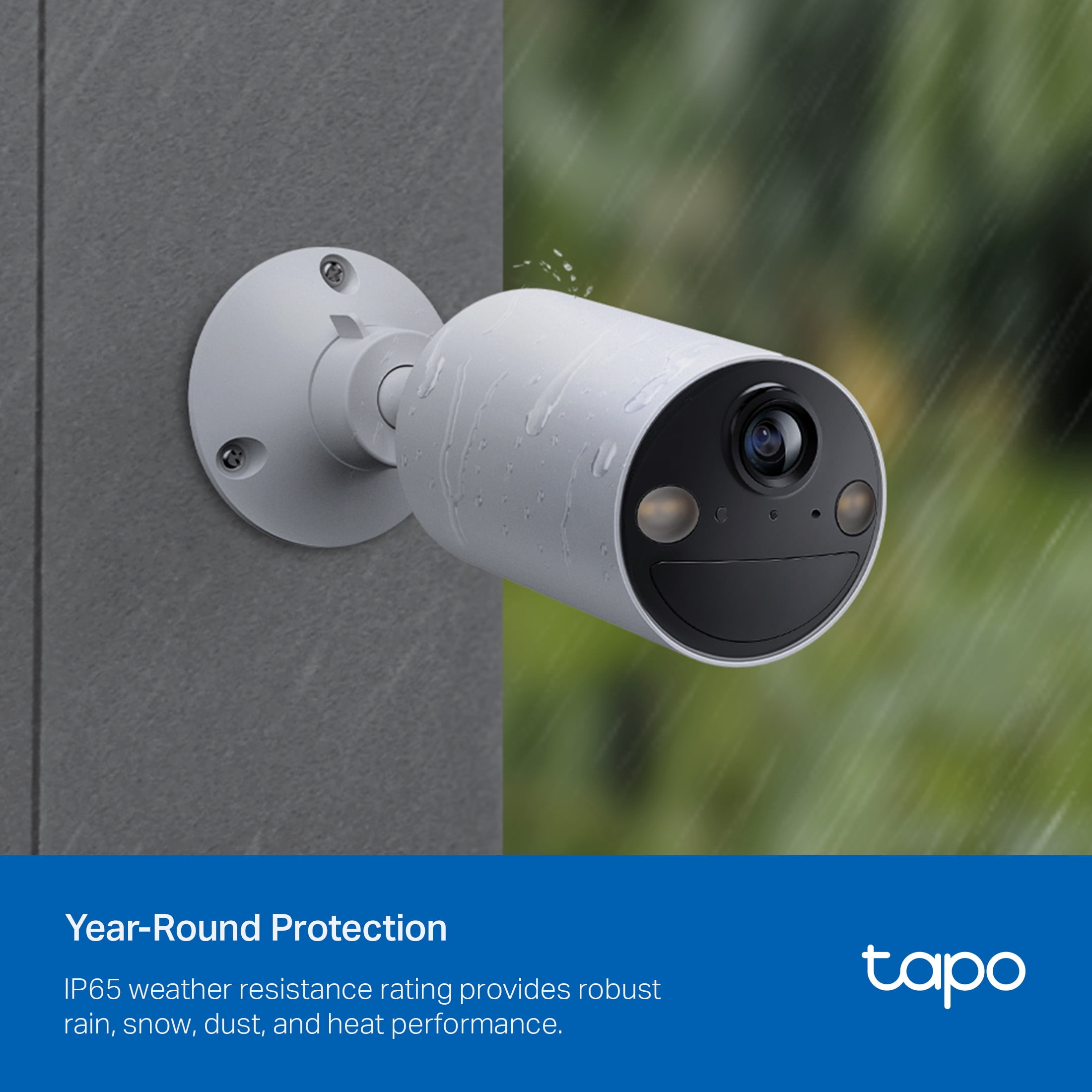 TP-Link Tapo Wireless Indoor/Outdoor 2K Security Camera, Waterproof, Rechargeable, Battery-Powered, Install Anywhere, Local or Cloud Storage - Subscription not Required, Two-Way Audio - TC82(2-pack) - Image 16