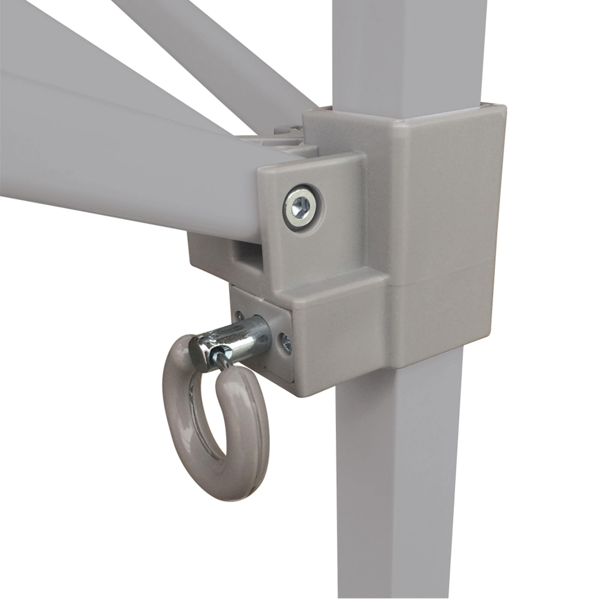 E-Z Up® Ambassador Instant Shelter® Outdoor Canopy, 10' x 10', White Slate, - Image 3