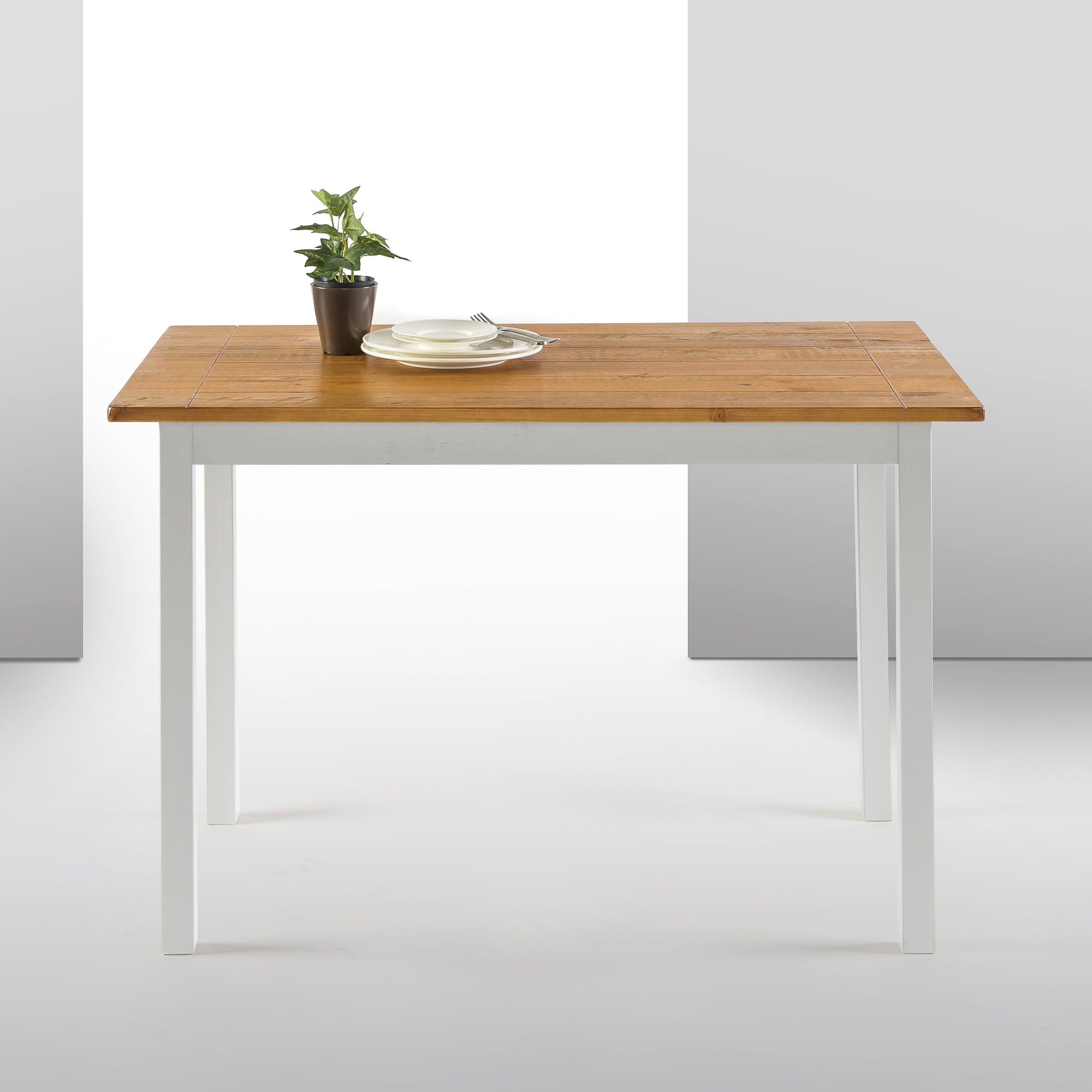 Lagom Becky Farmhouse Rectangular Indoor Wood Dining Table - Image 3
