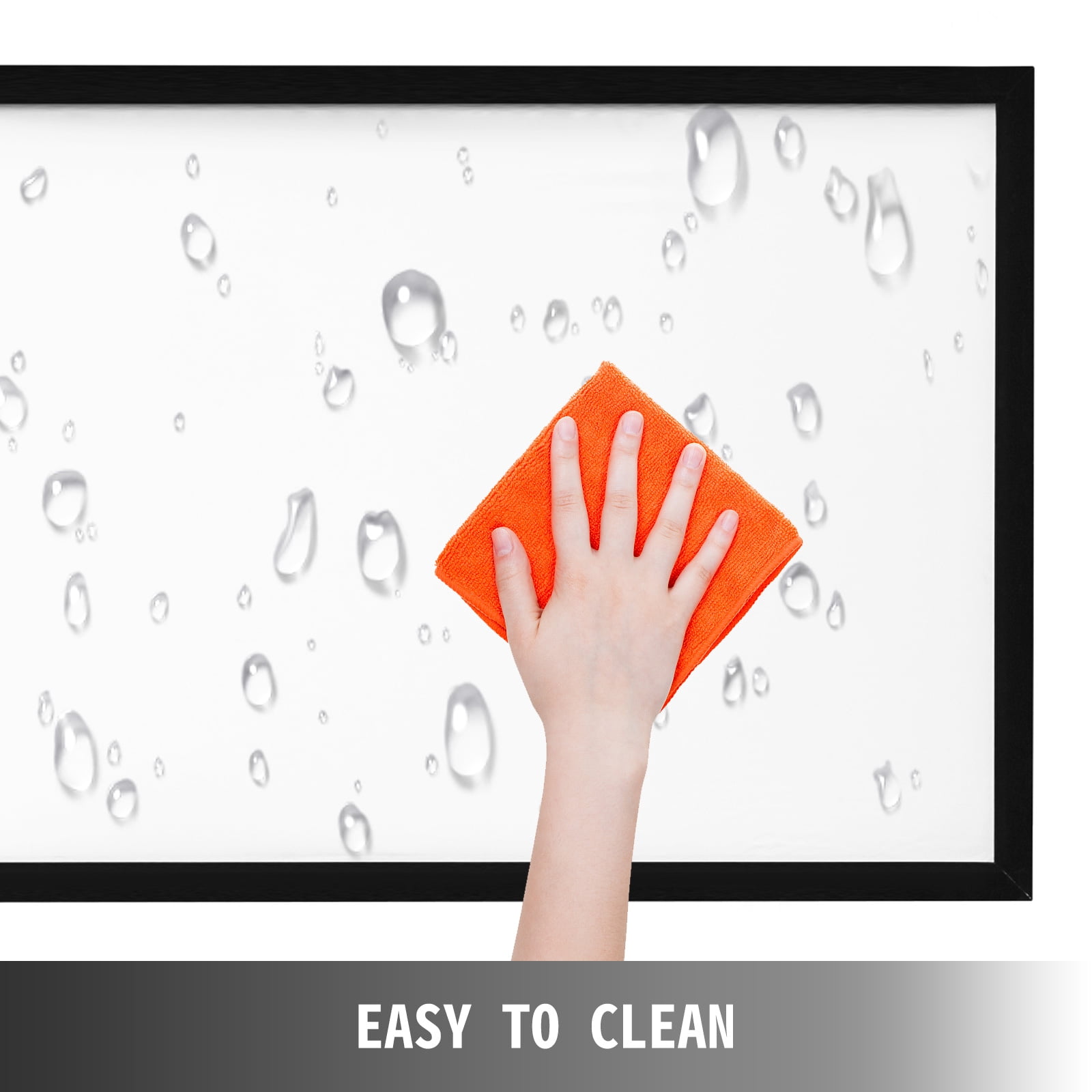 VEVOR 120" 16:9 Projector Screen Fixed Frame 4K HDTV Movie Theater 3D - Image 4