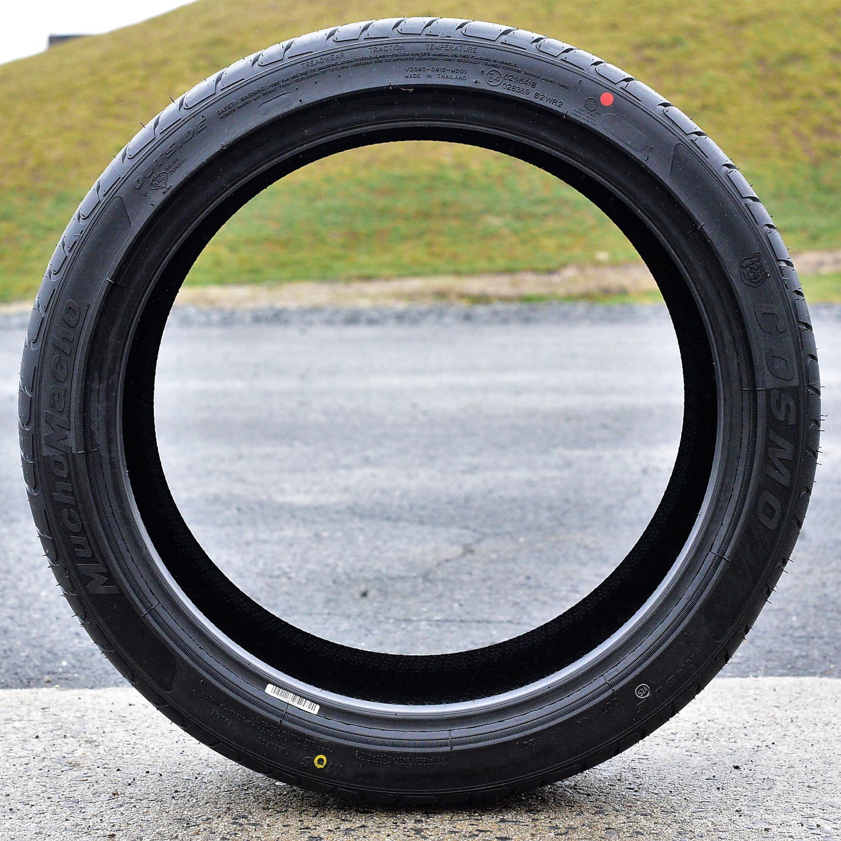 Set of 4 (FOUR) Cosmo MuchoMacho 225/40R18 ZR 92Y XL A/S Performance Tires Fits: 2014-15 Honda Civic Si, 2013 Toyota Corolla LE - Image 3