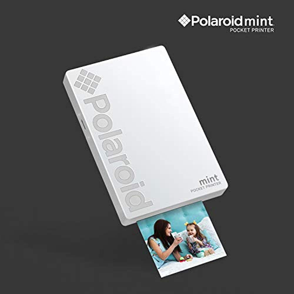 Polaroid Mint Pocket Printer with Zero Ink Printing Technology and Bluetooth Connectivity- Black - Image 4