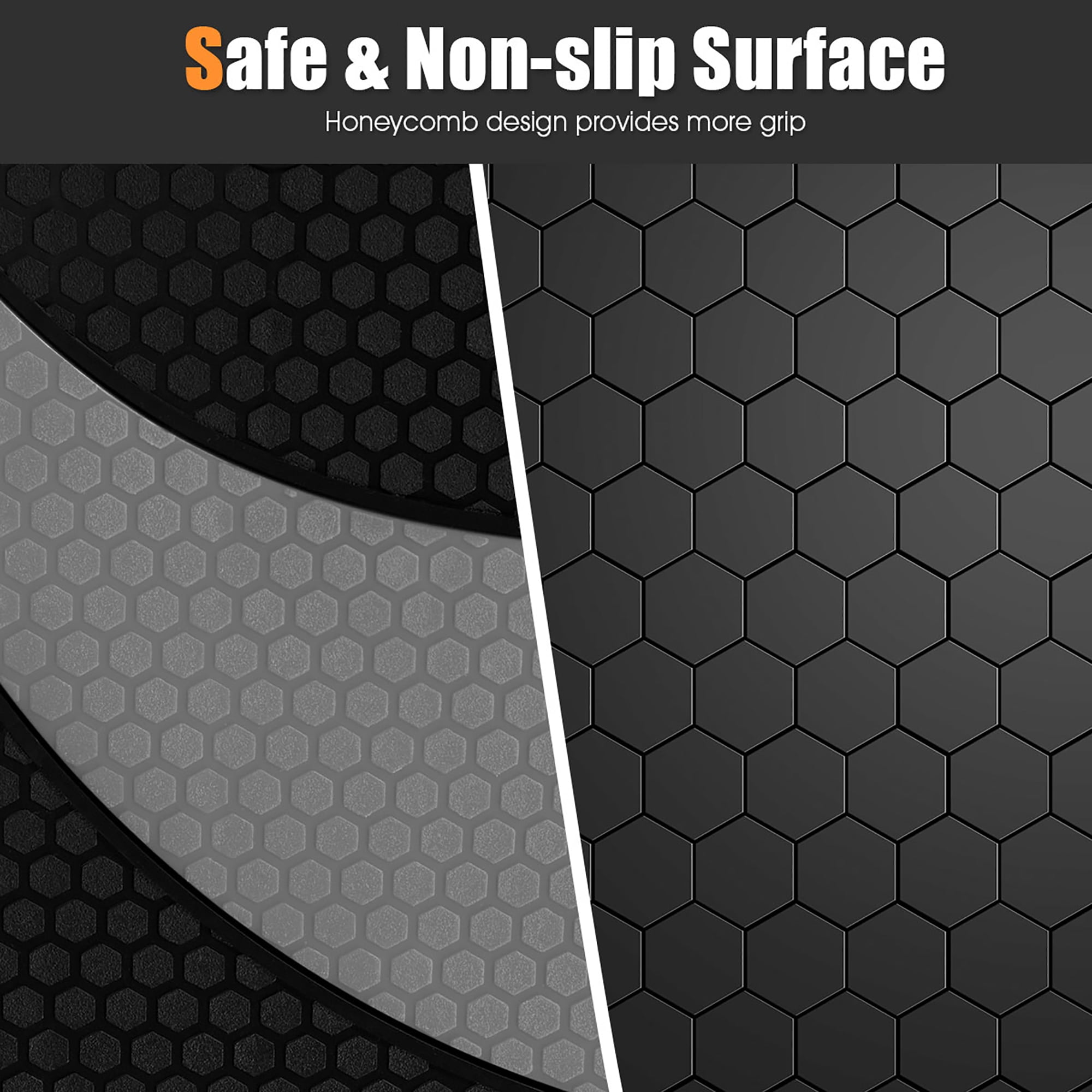 31'' Aerobic Exercise Stepper Cardio Trainer 3 in 1 Adjustable Height 4'' - 6'' - 8'' - Image 3