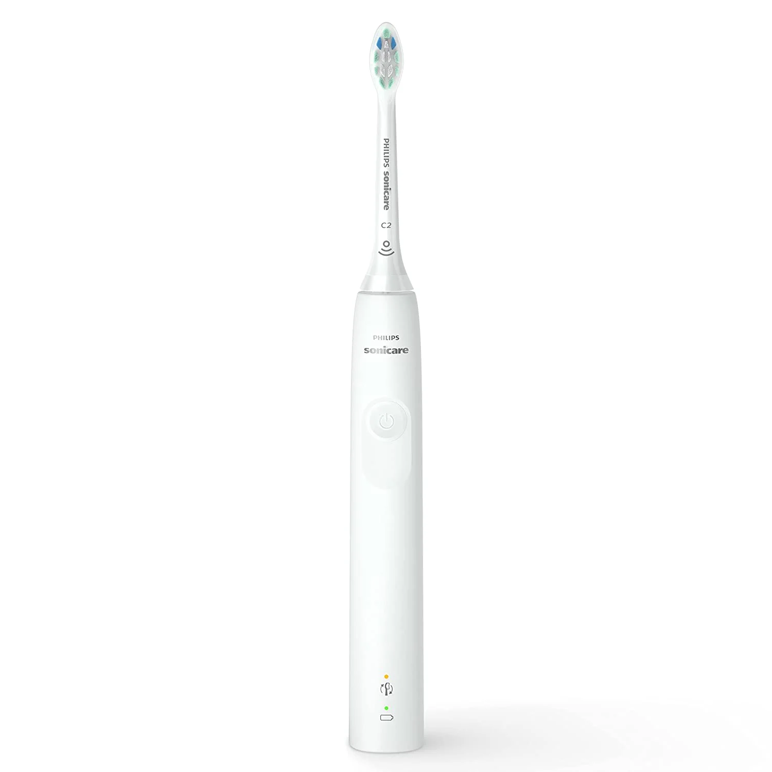 Philips Sonicare 4100 Power Toothbrush, Rechargeable Electric Toothbrush with Pressure Sensor, White HX3681/23 - Image 3