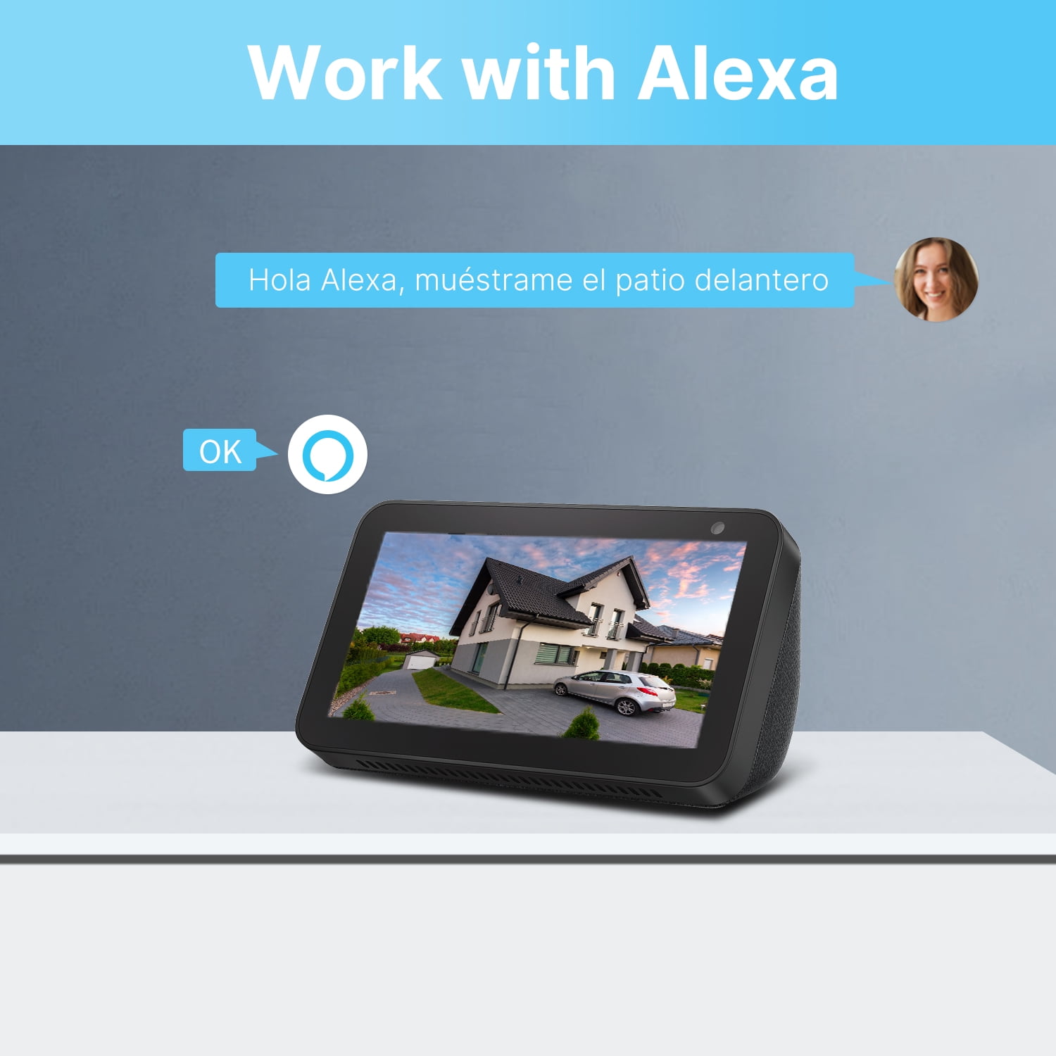 Hiseeu 5MP Security Camera System with 1TB Hard Drive, Outdoor Security Camera Wireless Wifi with Two-Way Audio,Human Detection, Home Security Cameras System - Image 10