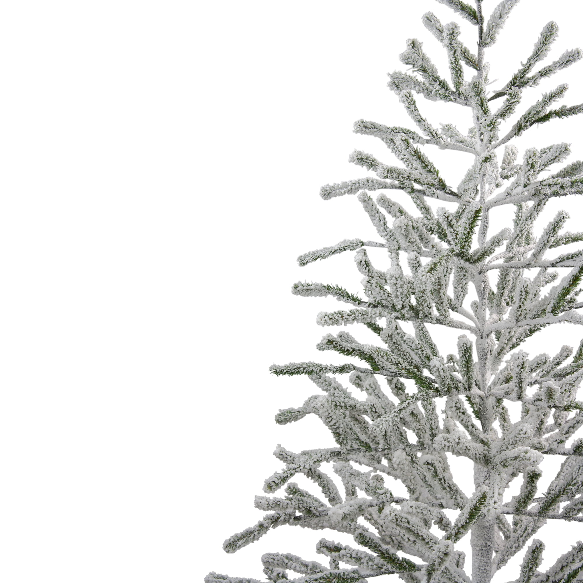 Northlight Flocked Alpine Twig Artificial Christmas Tree - 5' - Unlit - Image 5