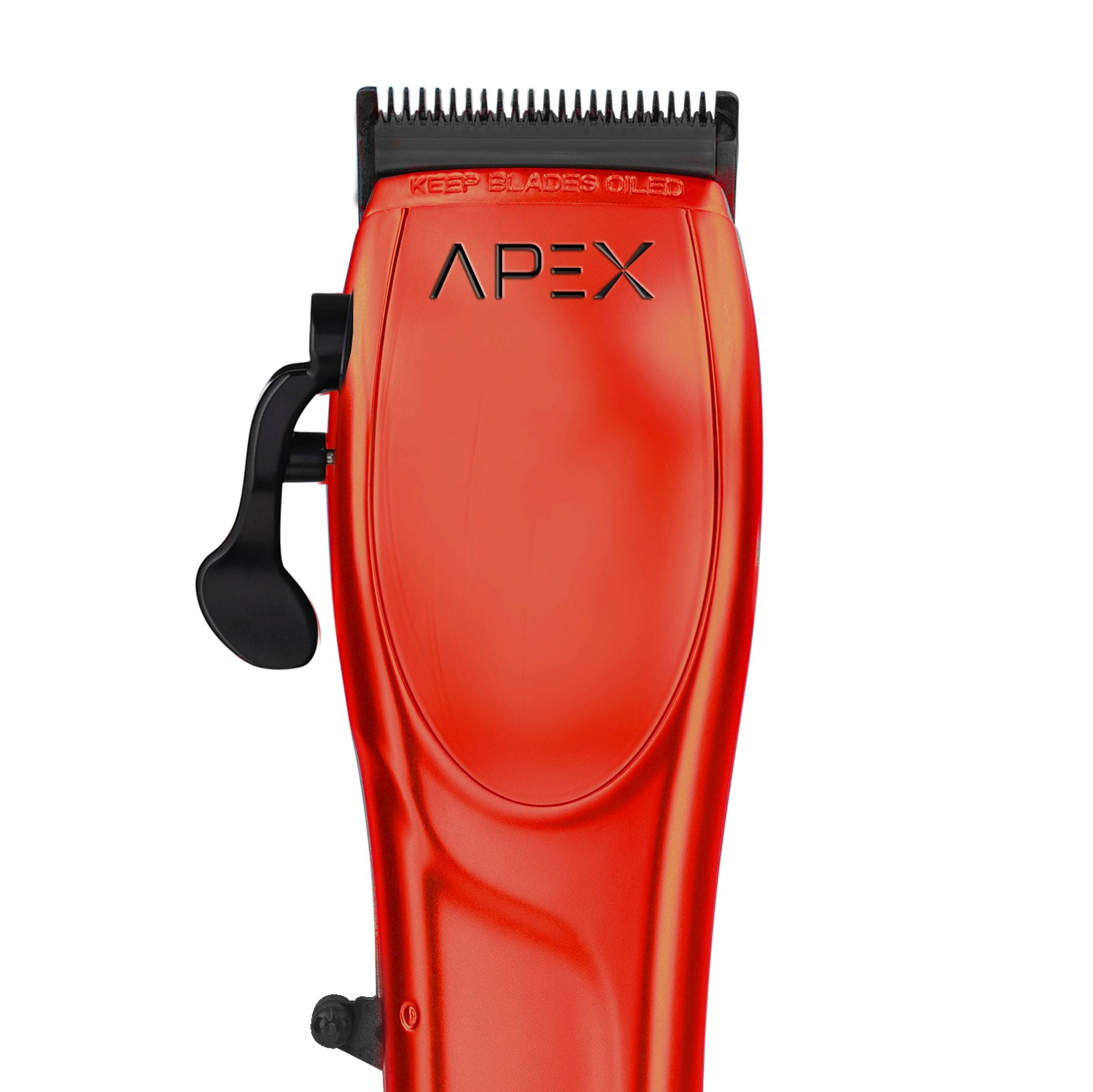 StyleCraft Apex Professional Modular Hair Clipper, Battery Powered, Red - Image 6