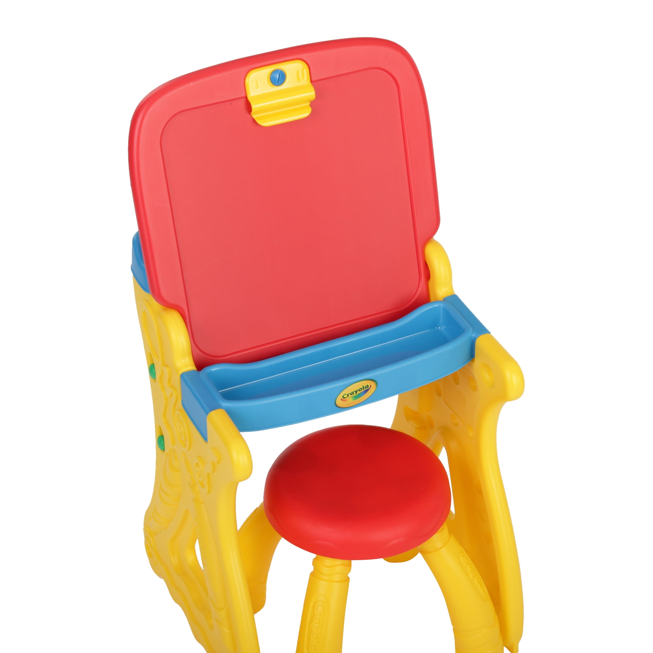 Crayola Play 'N Fold Art Studio Easel Desk & Chair Set for Kids Room - Image 10
