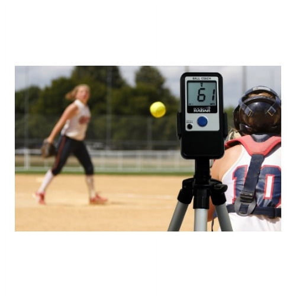Pocket Radar Ball Coach / Pro-Level Speed Training Tool and Radar Gun +Focus Full Sized 59" Photo & Video Tripod + Square Jellyfish Pocket-Sized Spring Tripod Mount for Smartphones 2-1/4 - 3-5/8" Wide - Image 7