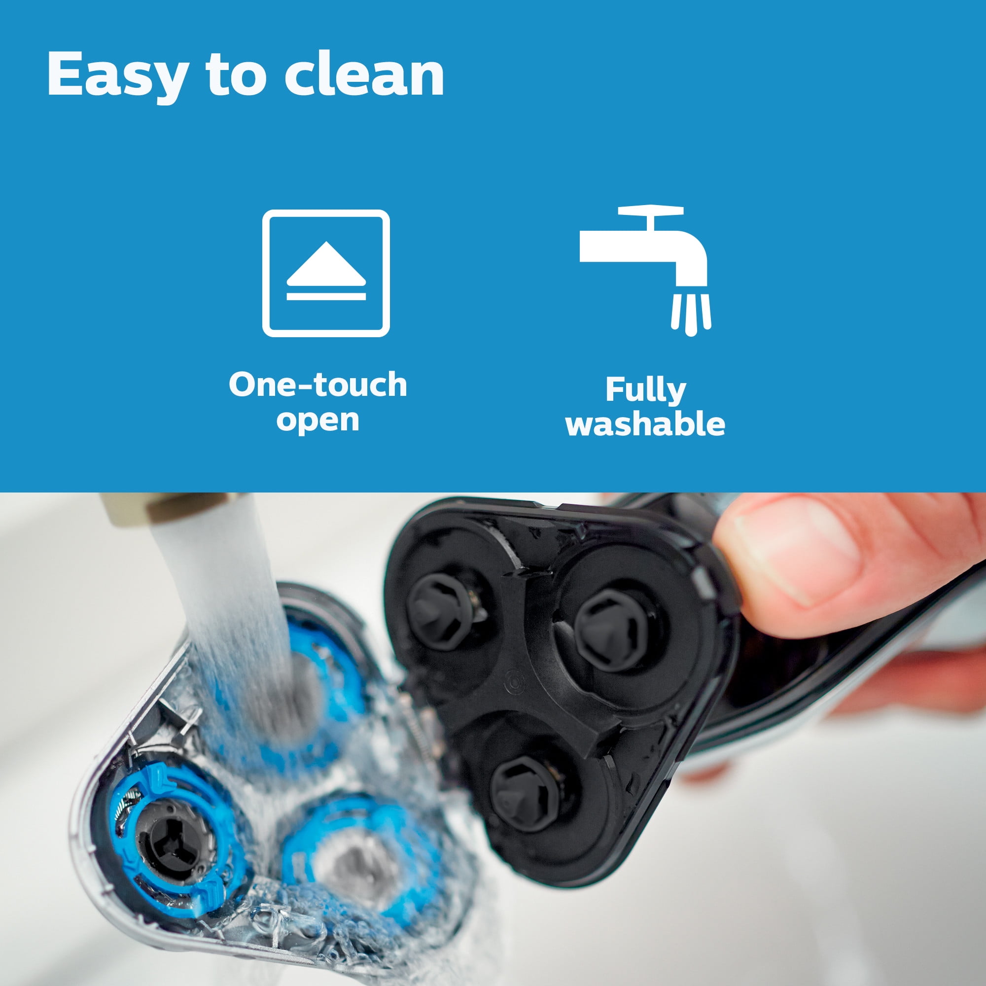 Philips Norelco 5100 Rechargeable Wet/Dry Electric Shaver S5210/81 - Image 6