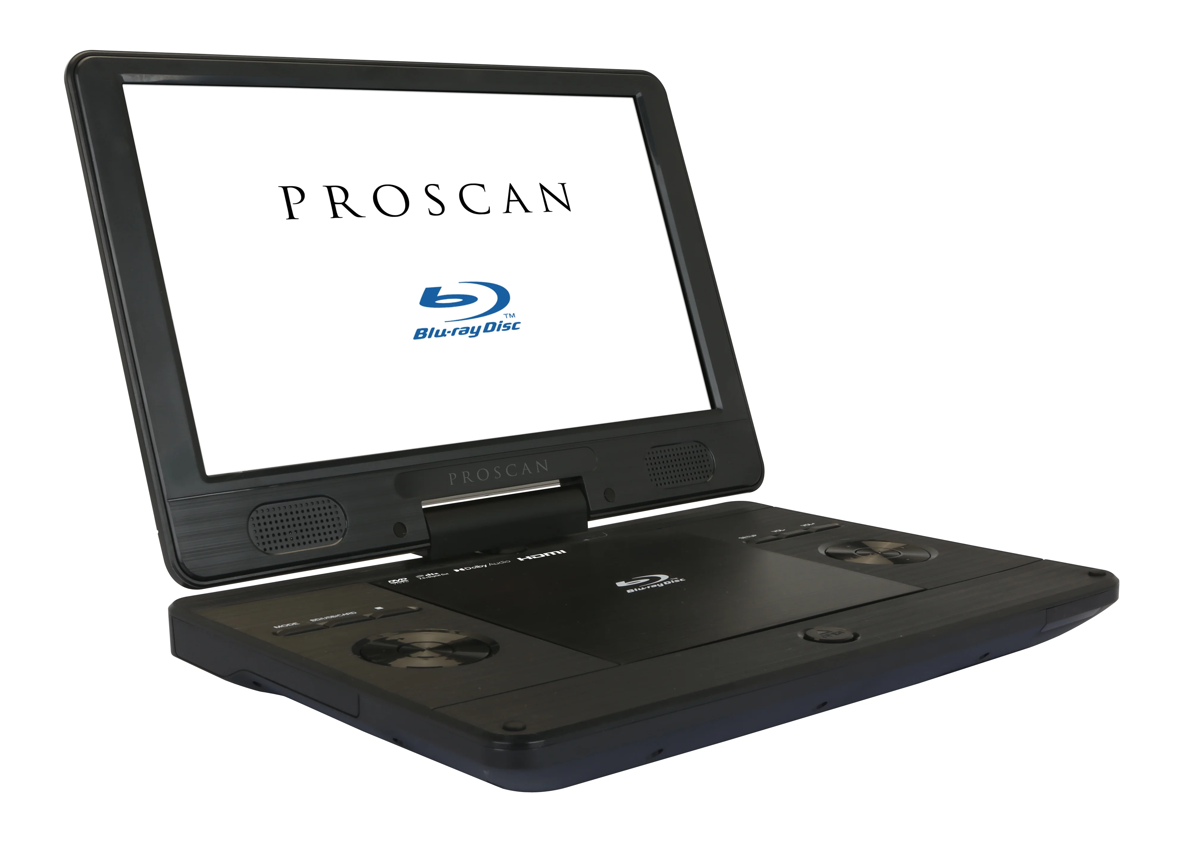 Proscan 11.6" Portable Blu-Ray Media Player - Swivel Screen, PDVD1187 - Image 7