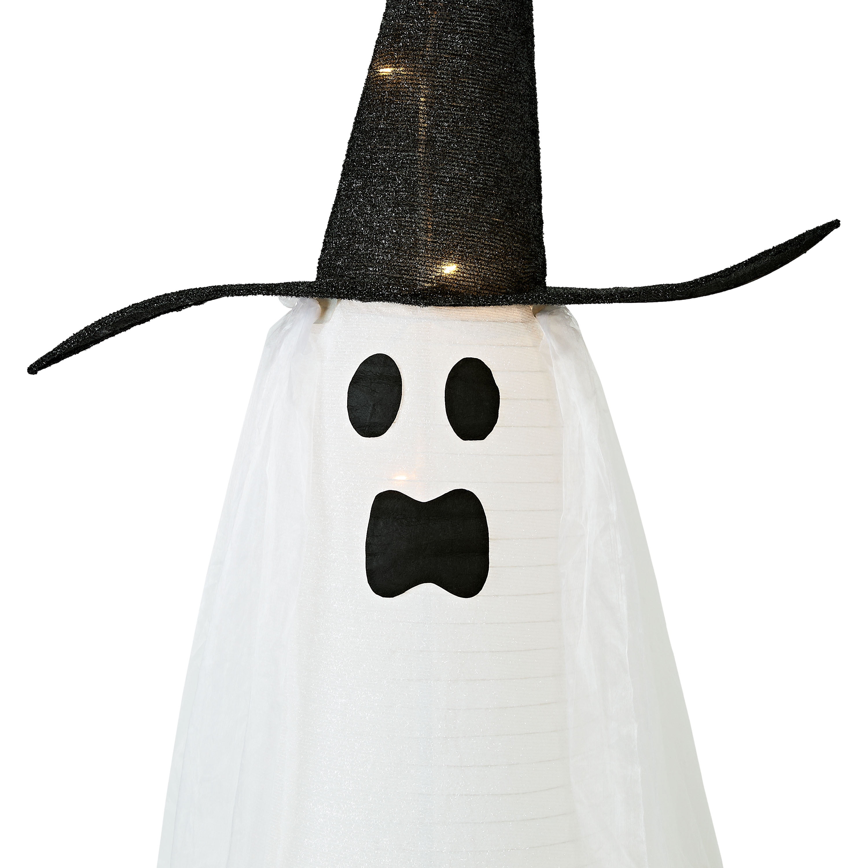 Halloween Outdoor Decor Ghost w/Hat Spooky Moods 41.93 in L x 71.85 in H x 26.97 in W 8.64 lb - Image 6