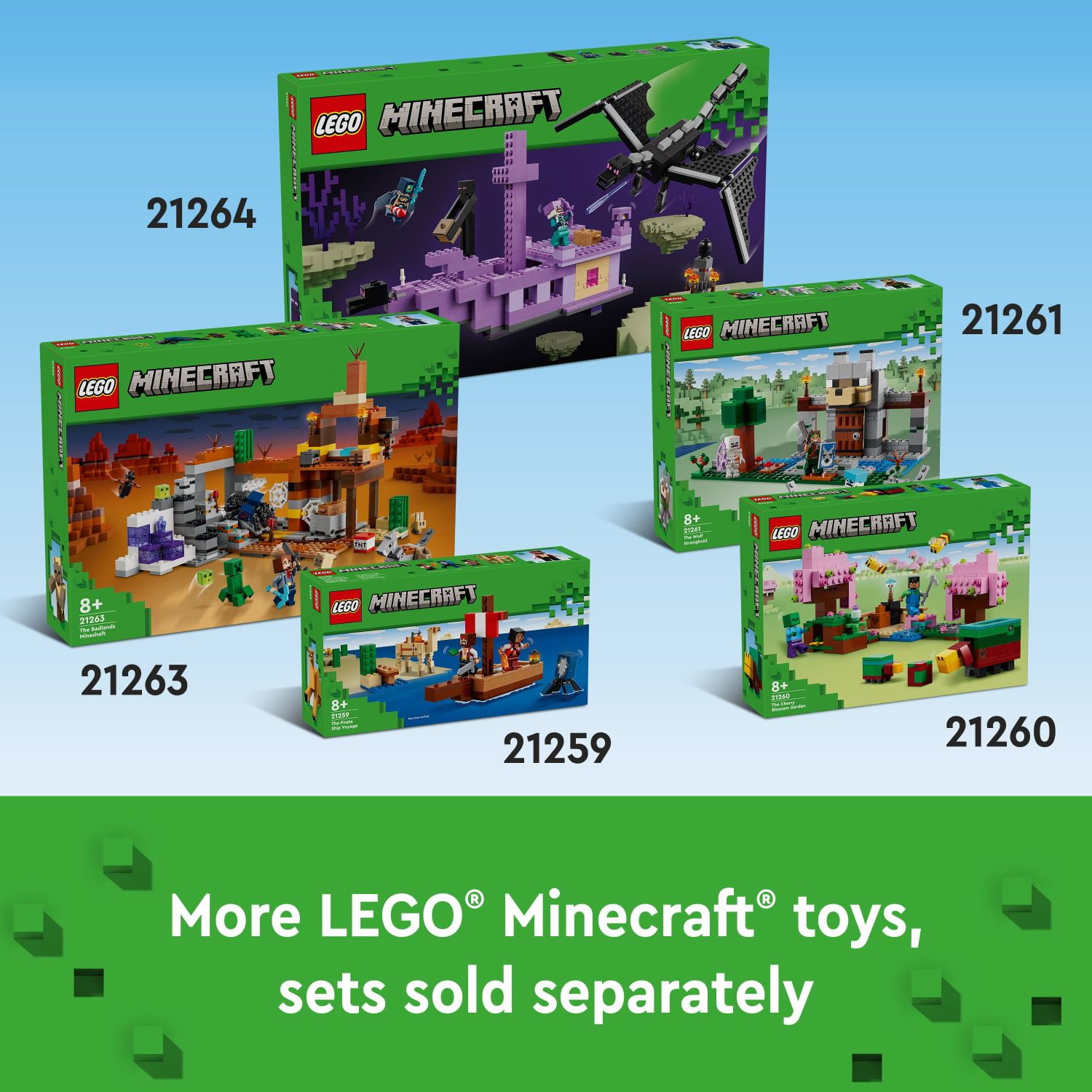 LEGO Minecraft The Windmill Farm Video Game Toy, Farm Building Set with Minecraft Minifigures and Equipment, Zombie Themed Birthday Gift for Kids, Minecraft Toy for Boys and Girls Ages 8 and Up, 21262 - Image 3