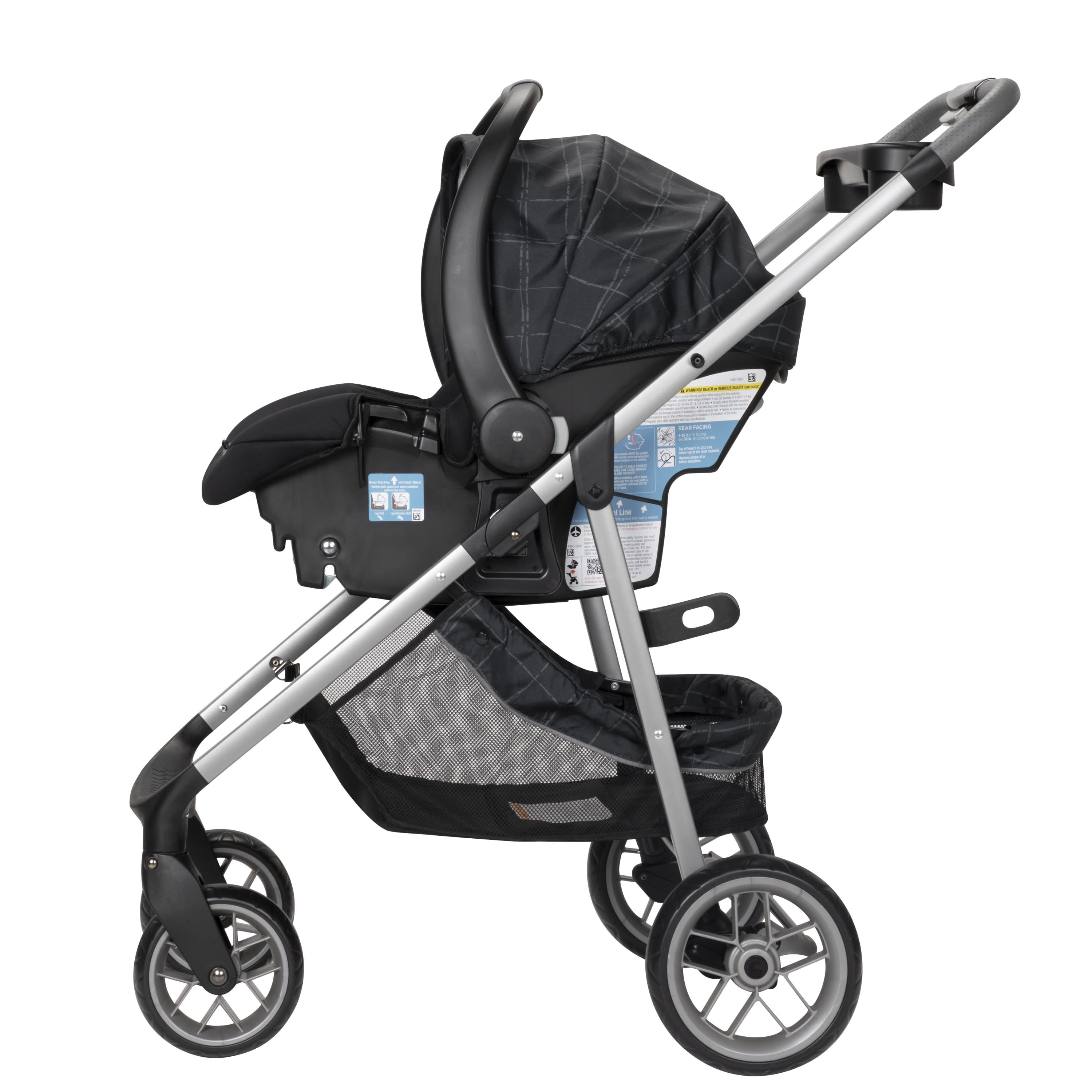 Safety 1st Deluxe Grow and Go Flex 8-in-1 Travel System, High Street, Infant - Image 20