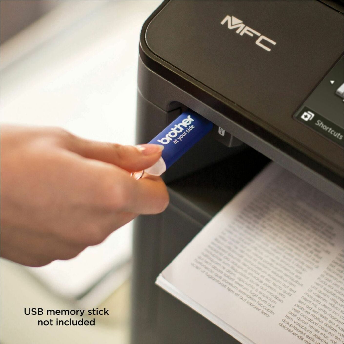 Brother Business Monochrome Laser All-in-One Printer MFC-L5705DW - Image 6