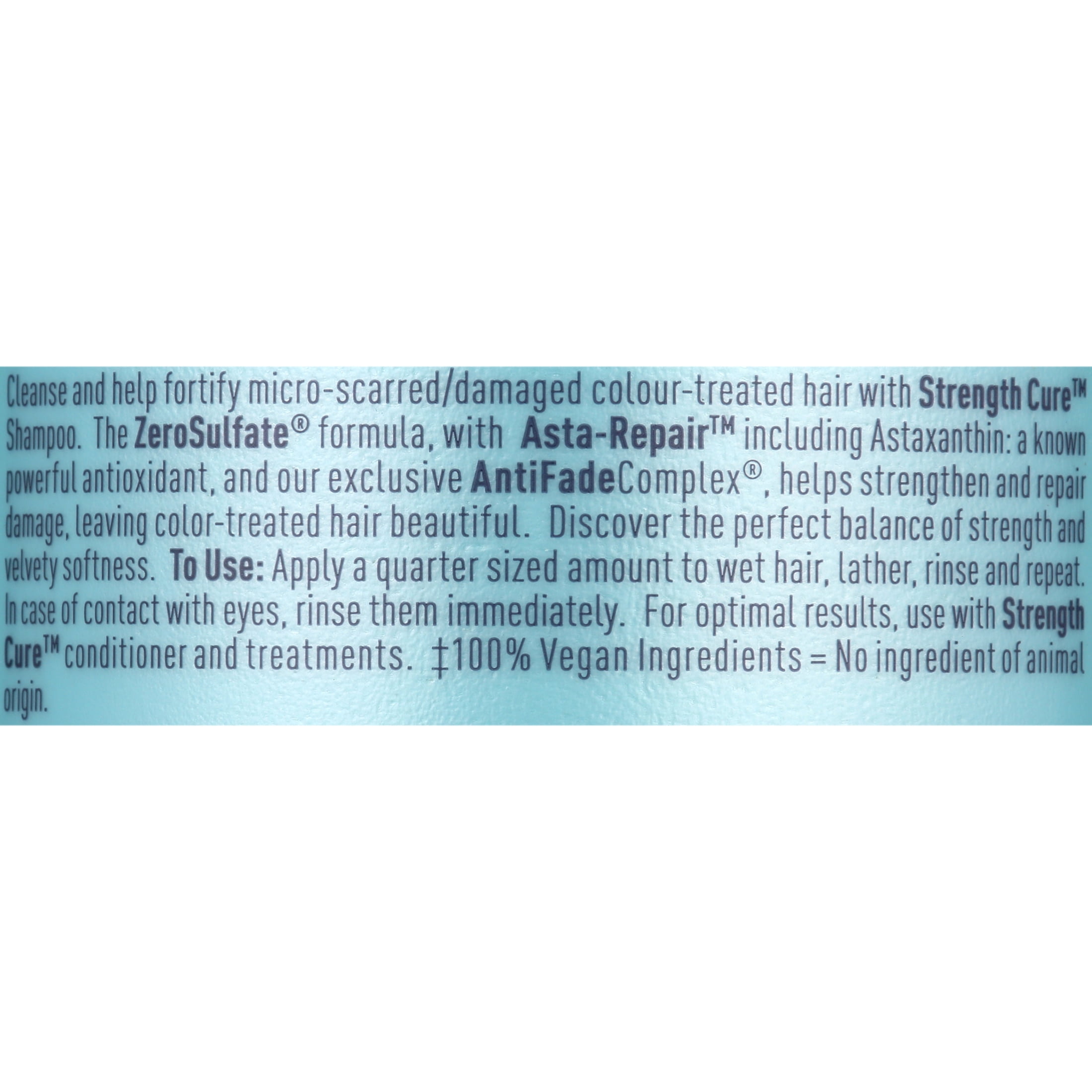 Pureology Strength Cure Color Protection Repairing Daily Shampoo with Honey, 33.8 fl oz - Image 3