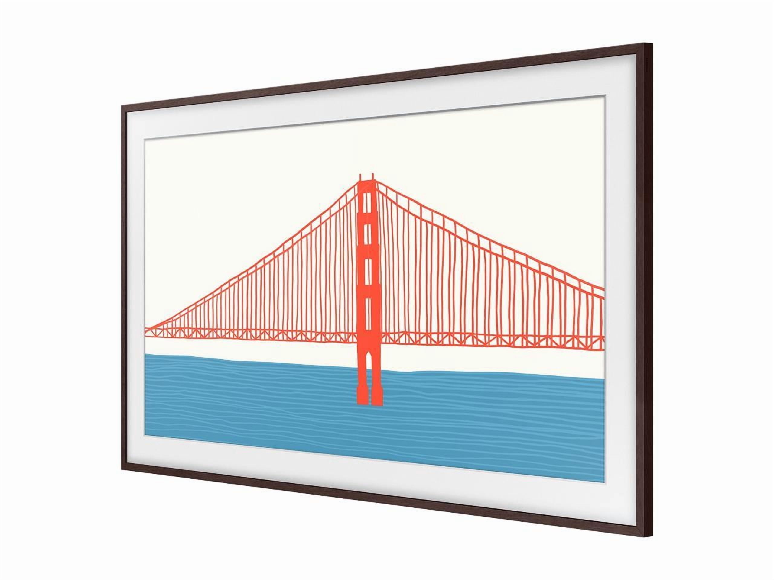 Samsung Customizable Bezel for Samsung The Frame 50" (Modern Brown) - Image 6