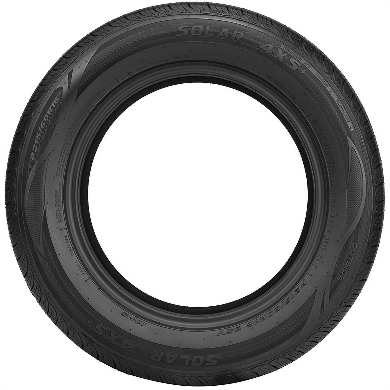 Set of 2 Solar 4XS + 225/60R16 97H Tires Fits: 2010 Subaru Outback 2.5i, 2005 Subaru Outback i - Image 3