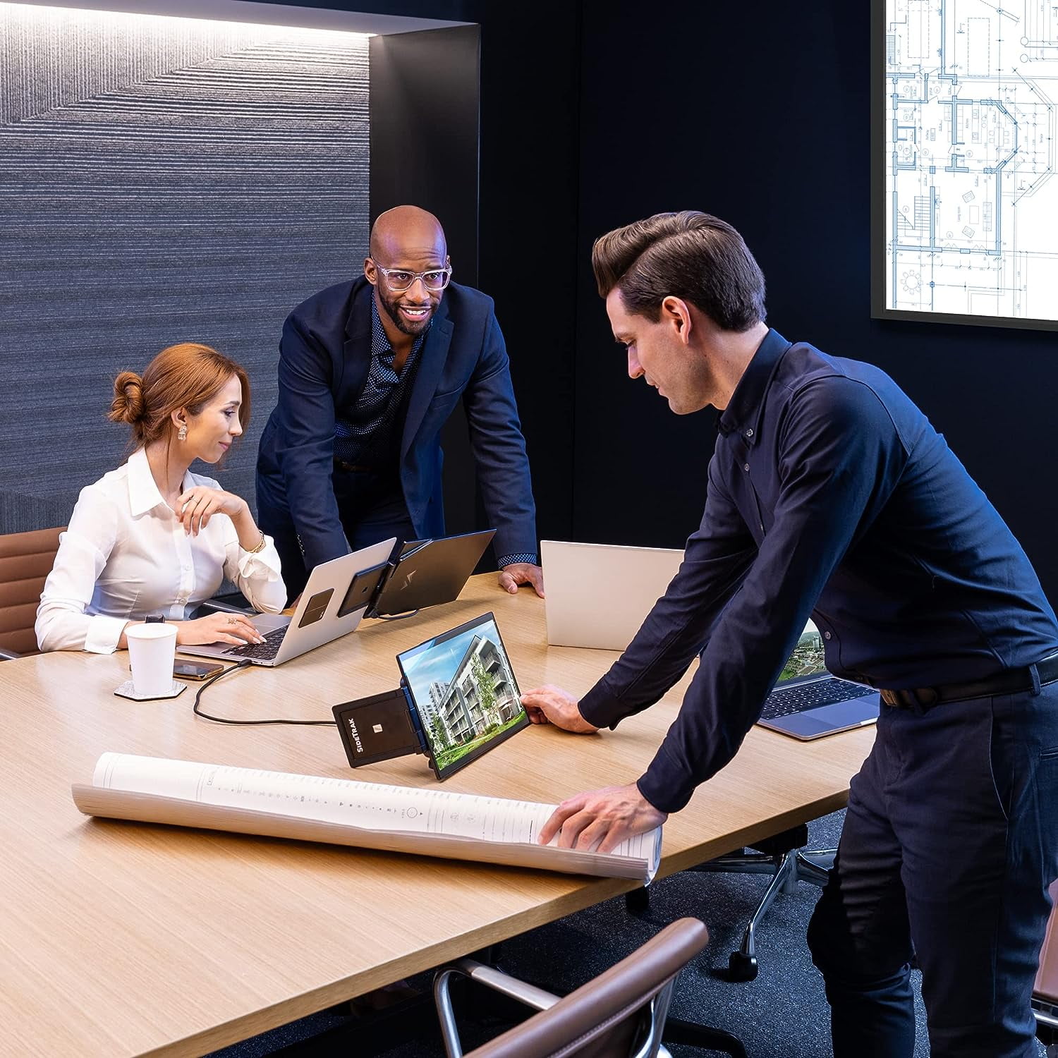 SideTrak Swivel Pro 13.3'' Portable Monitor for Laptop (13.3'' Single Monitor) - Image 4