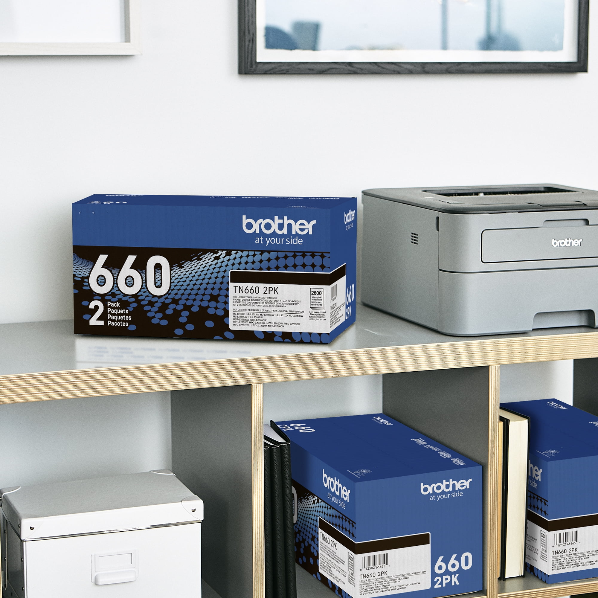 Brother Genuine High-yield Black Printer Toner Cartridge, TN660 - Image 5