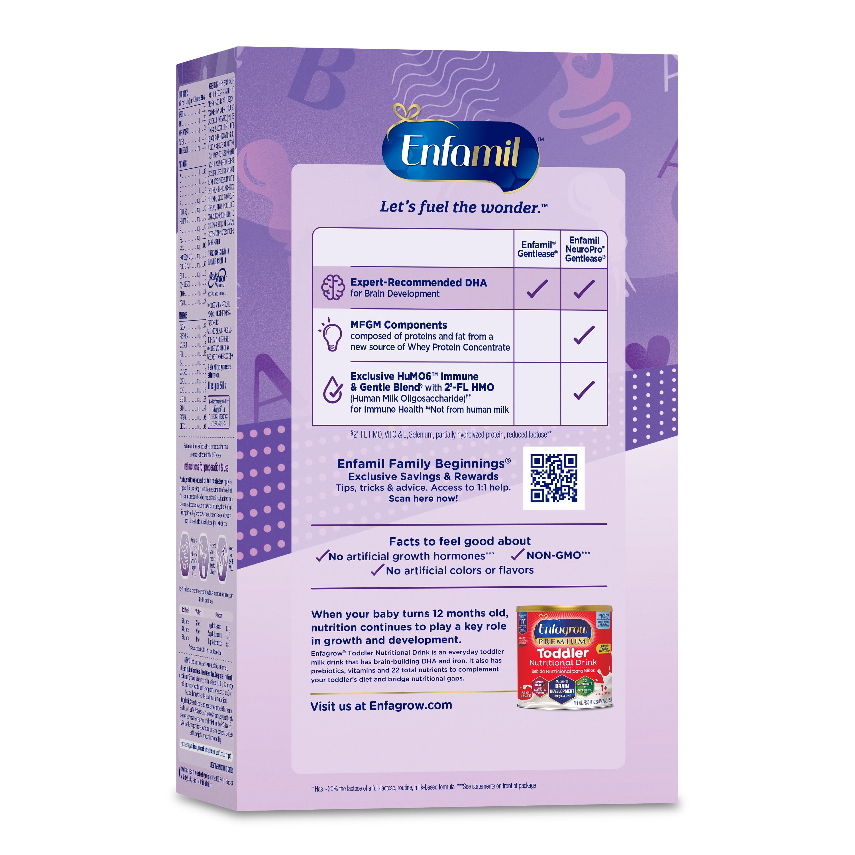 Enfamil NeuroPro Gentlease Baby Formula for Easing Fussiness, Gas, Spit-up in 24 Hrs, 30.4 Oz, 4 Boxes - Image 7