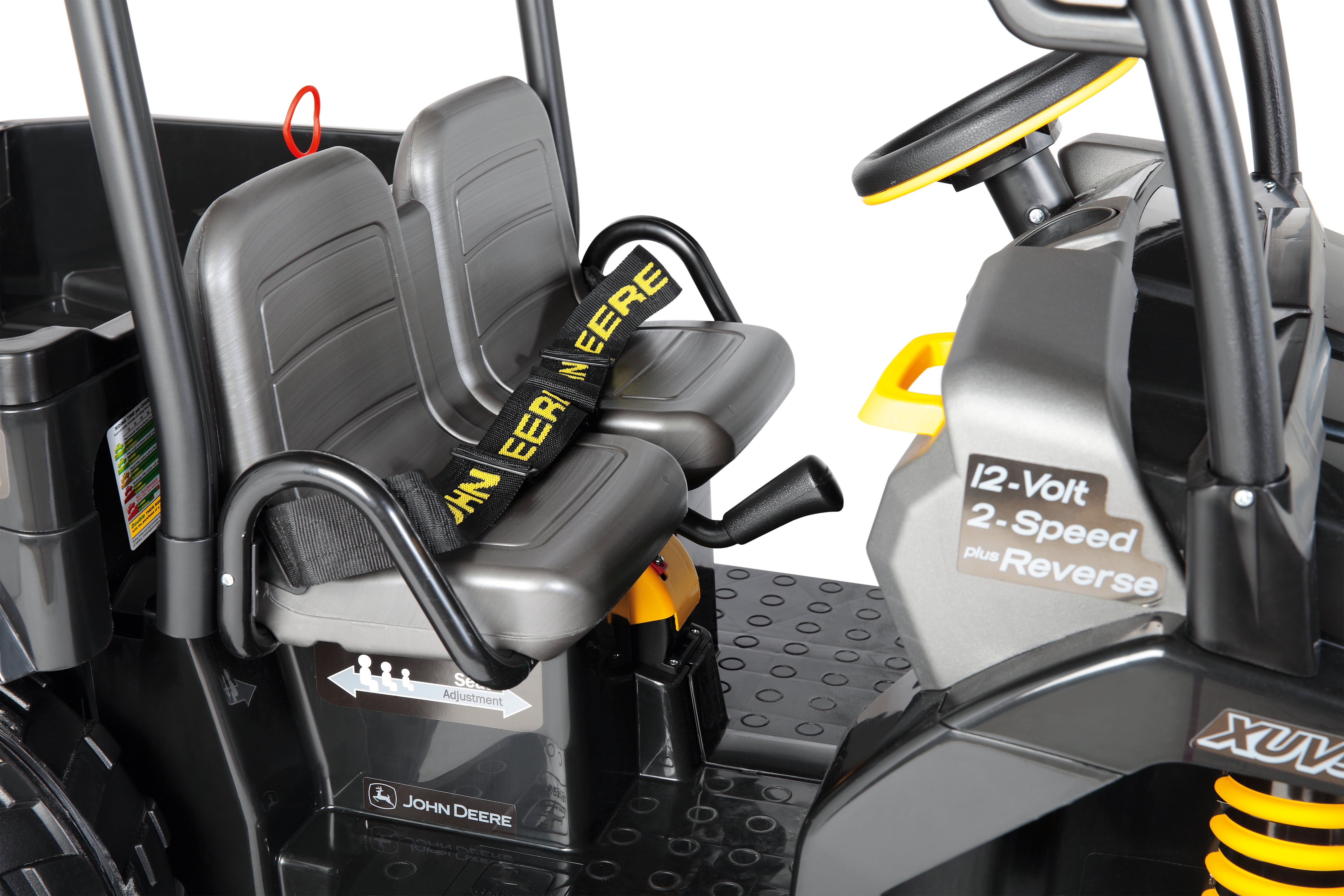 Peg Perego John Deere Gator XUV Midnight Black, 12-Volt Battery-Powered Ride-on - Image 5