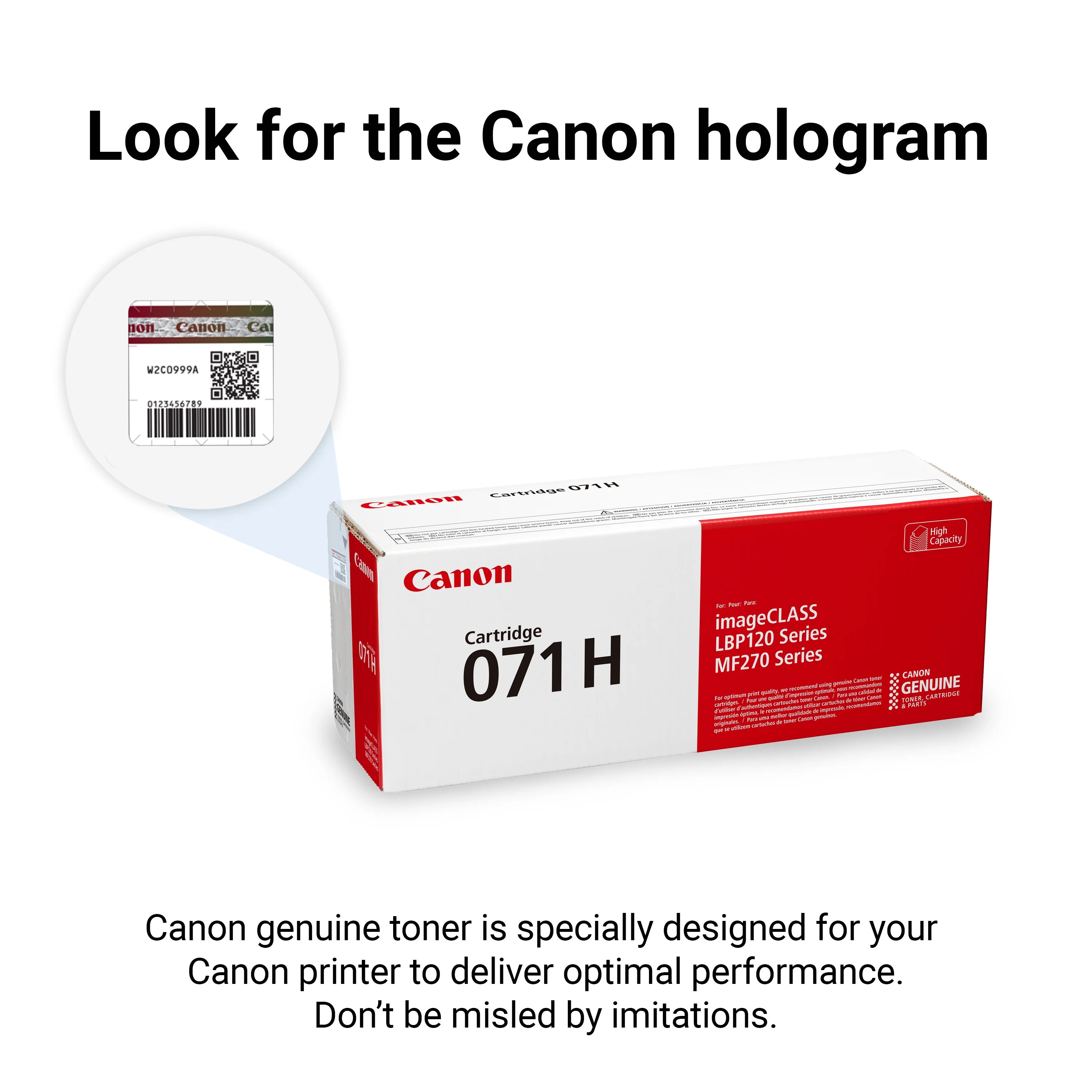 Canon 071 Black Toner Cartridge, High Capacity - Image 5